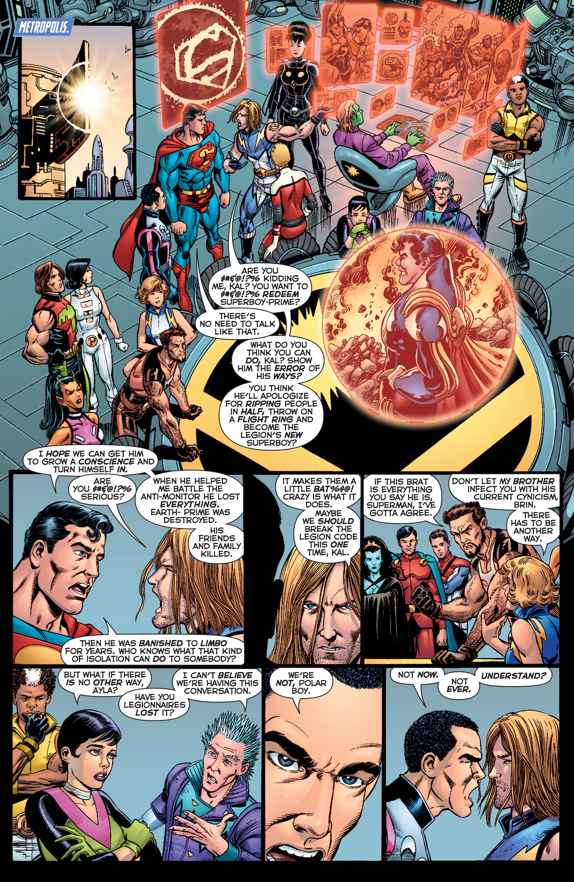 Read online Final Crisis: Legion of Three Worlds comic -  Issue #2 - 13