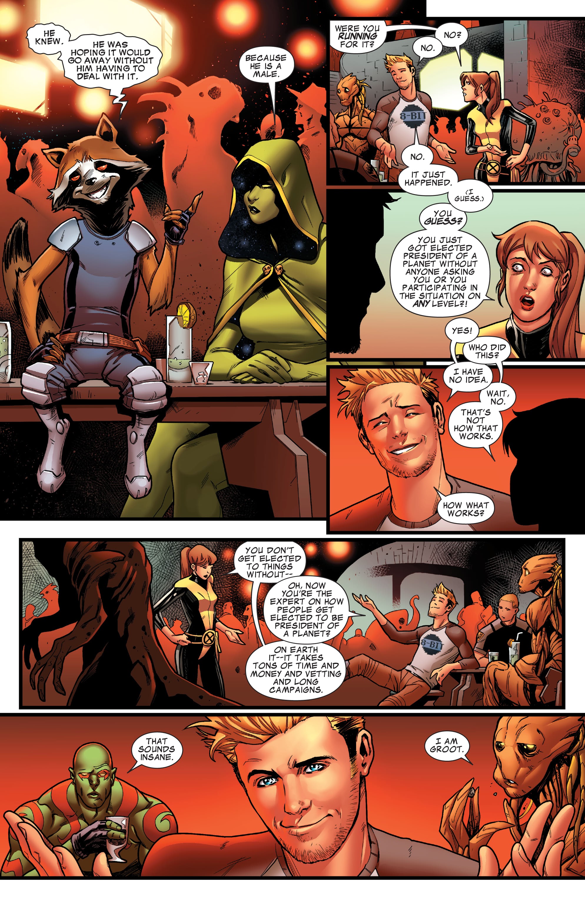 Read online Guardians Of The Galaxy by Brian Michael Bendis comic -  Issue # TPB 3 (Part 2) - 100