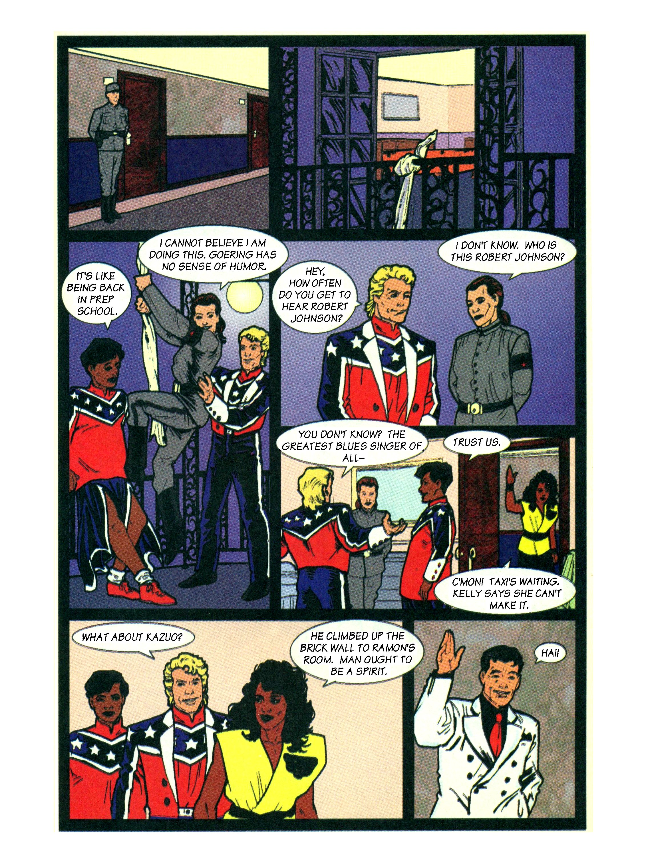 Read online Captain Confederacy (1991) comic -  Issue #2 - 27