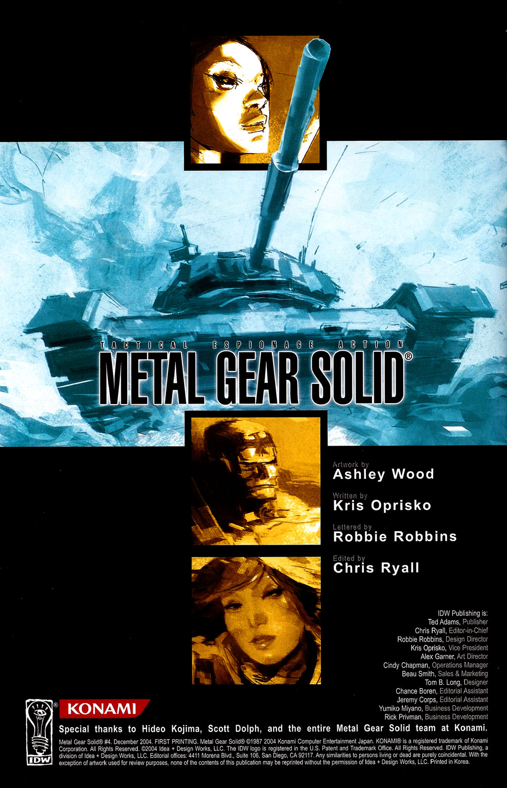 Read online Metal Gear Solid comic -  Issue #4 - 2