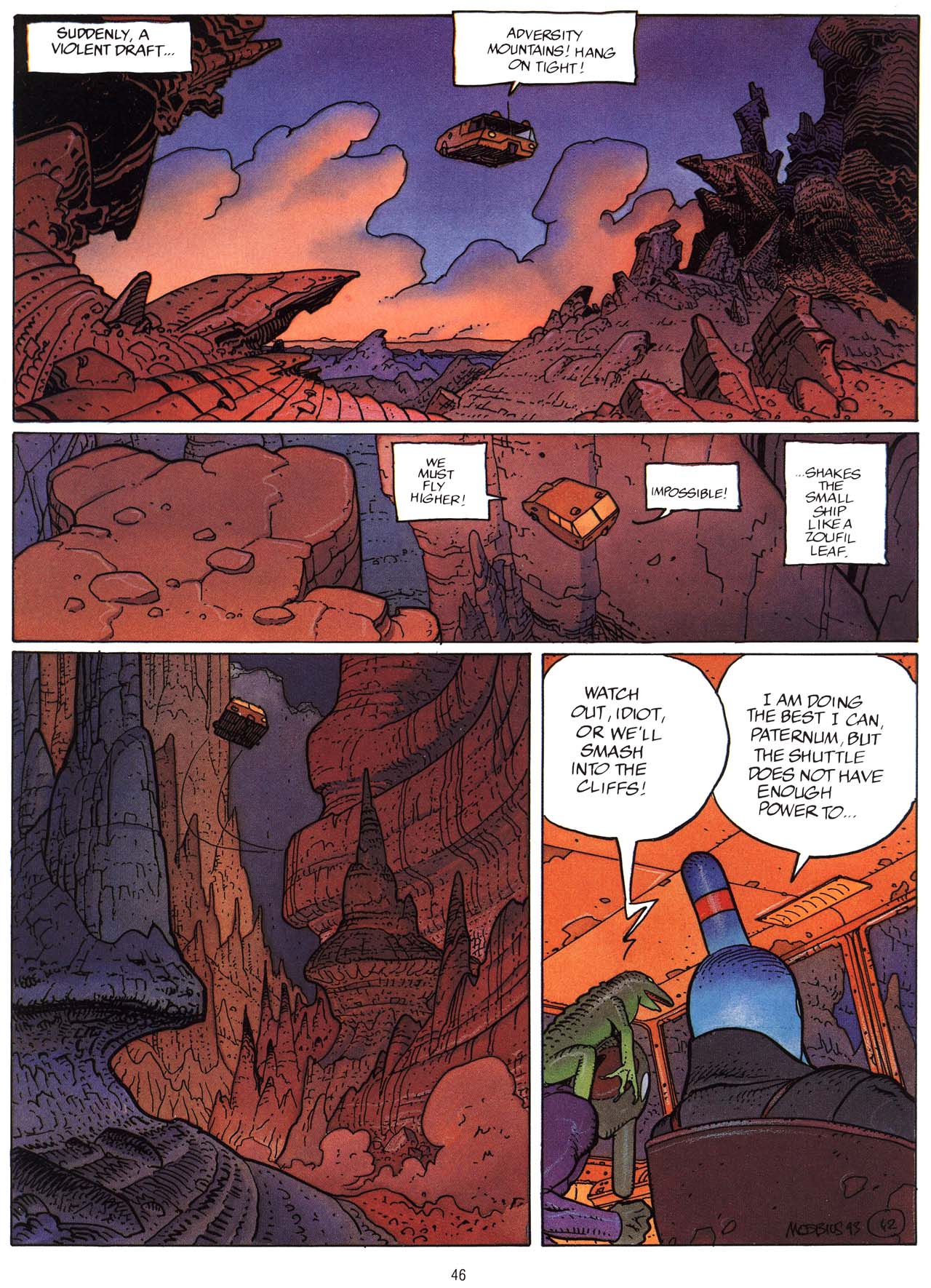 Read online Epic Graphic Novel: Moebius comic -  Issue # TPB 9 - 48