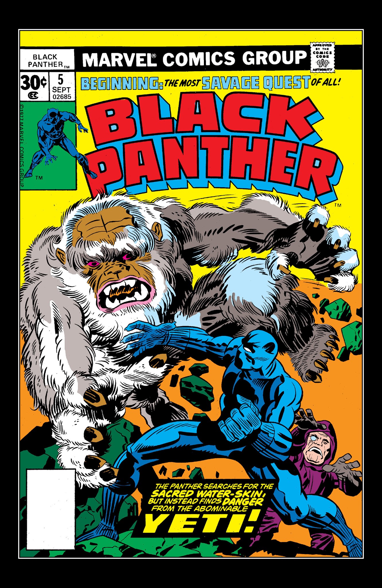 Read online Marvel Masterworks: The Black Panther comic -  Issue # TPB 2 - 77