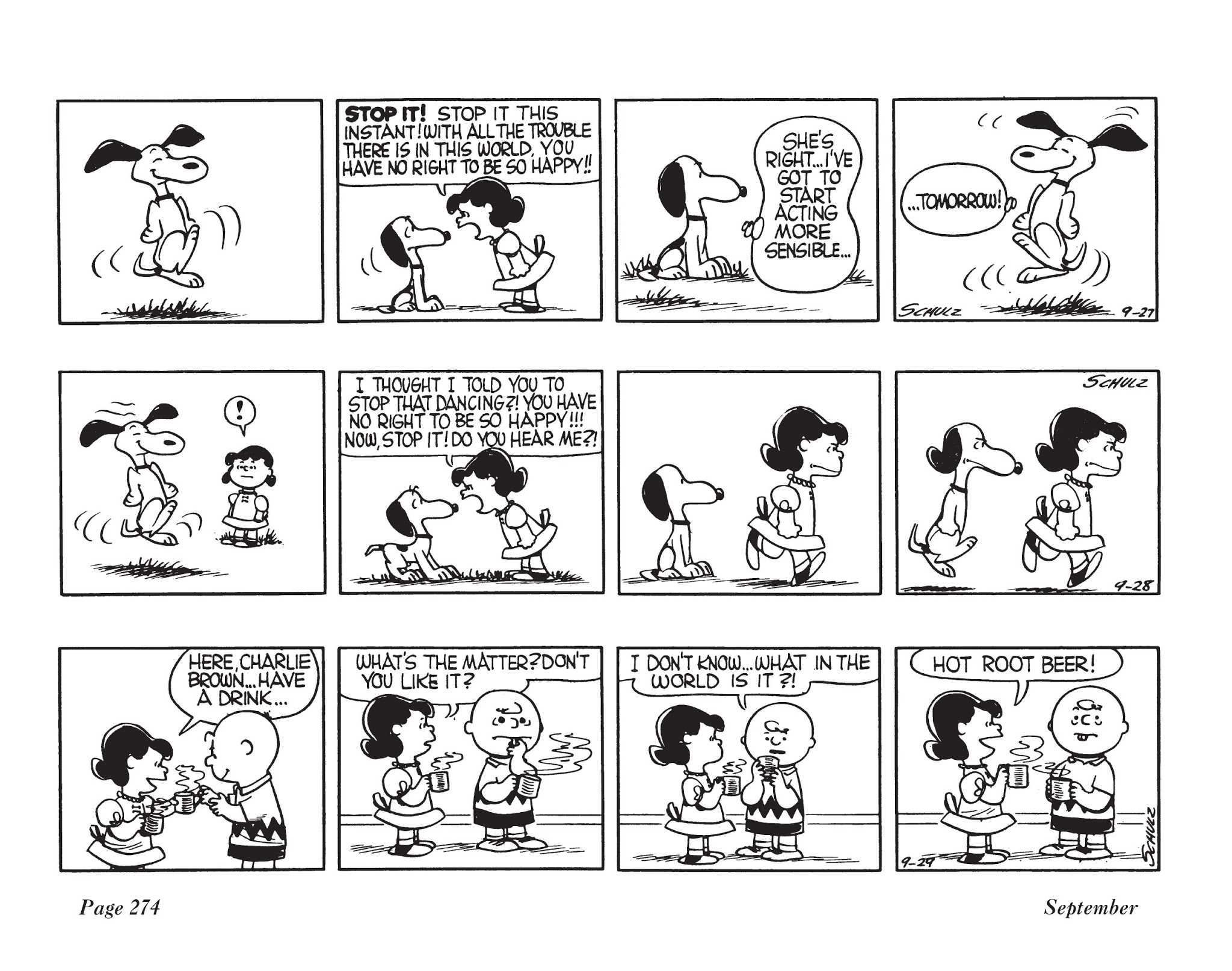 Read online The Complete Peanuts comic -  Issue # TPB 3 - 287