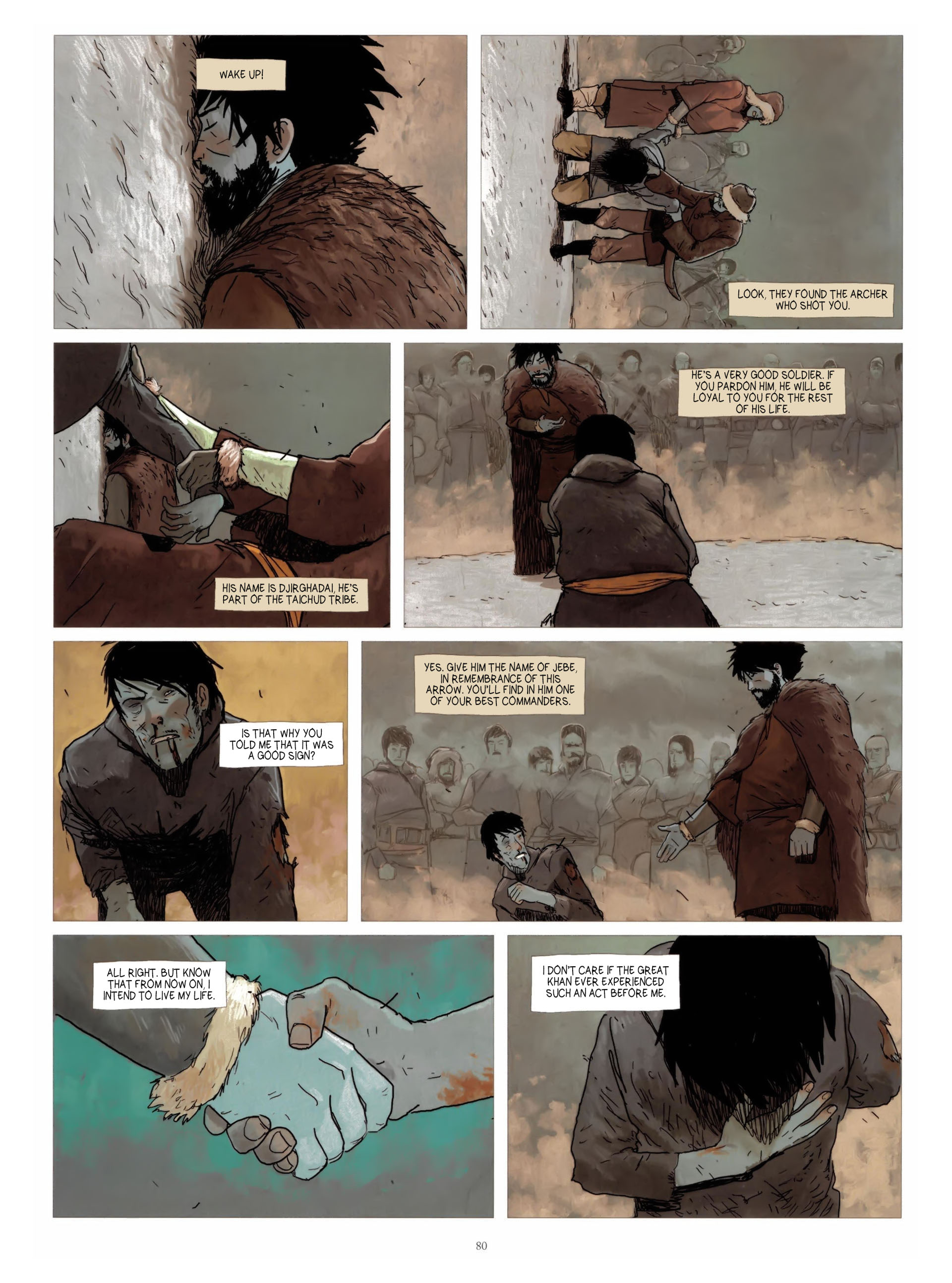 Read online Temujin comic -  Issue #1 - 81