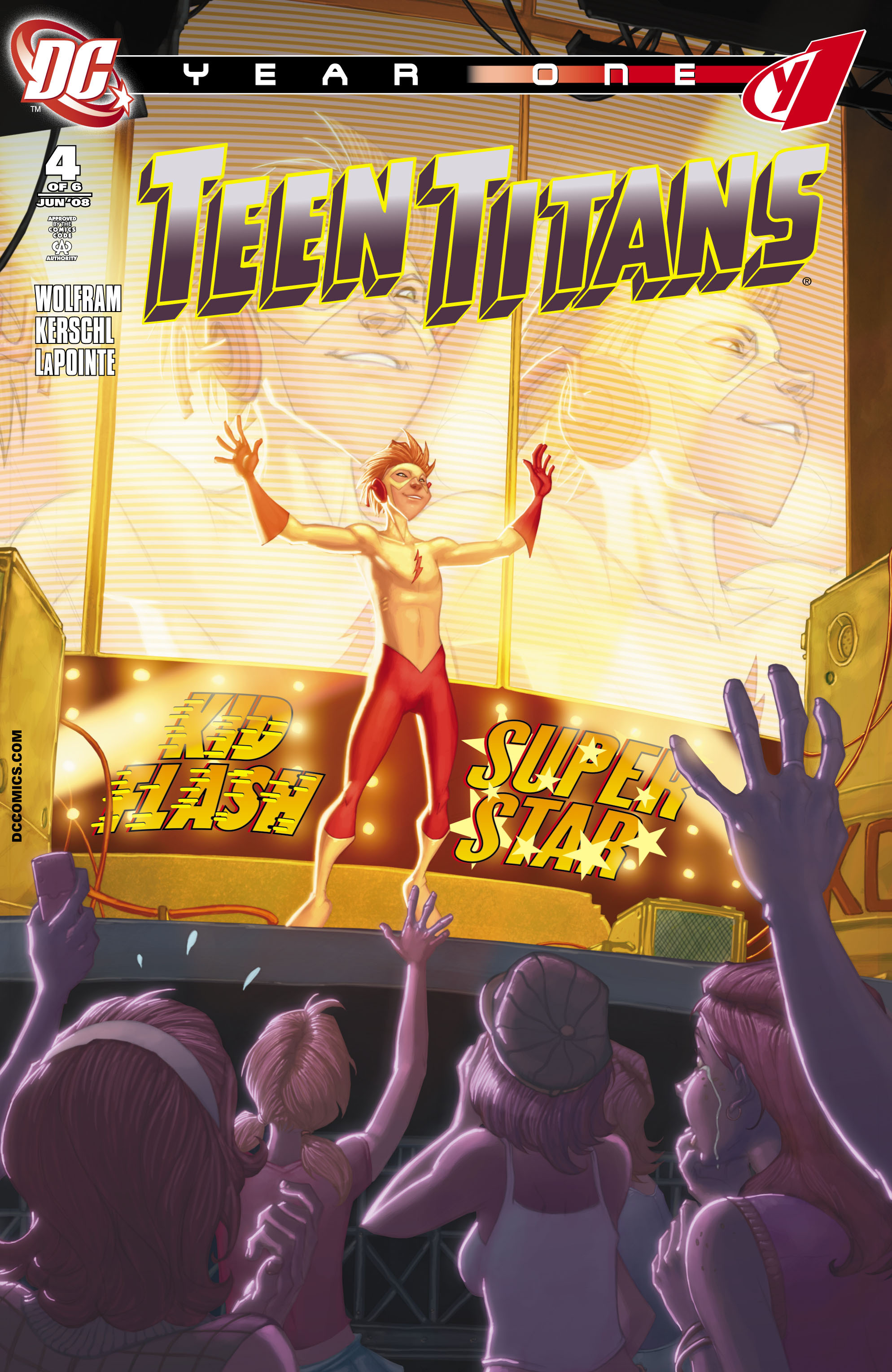 Read online Teen Titans: Year One comic -  Issue #4 - 1