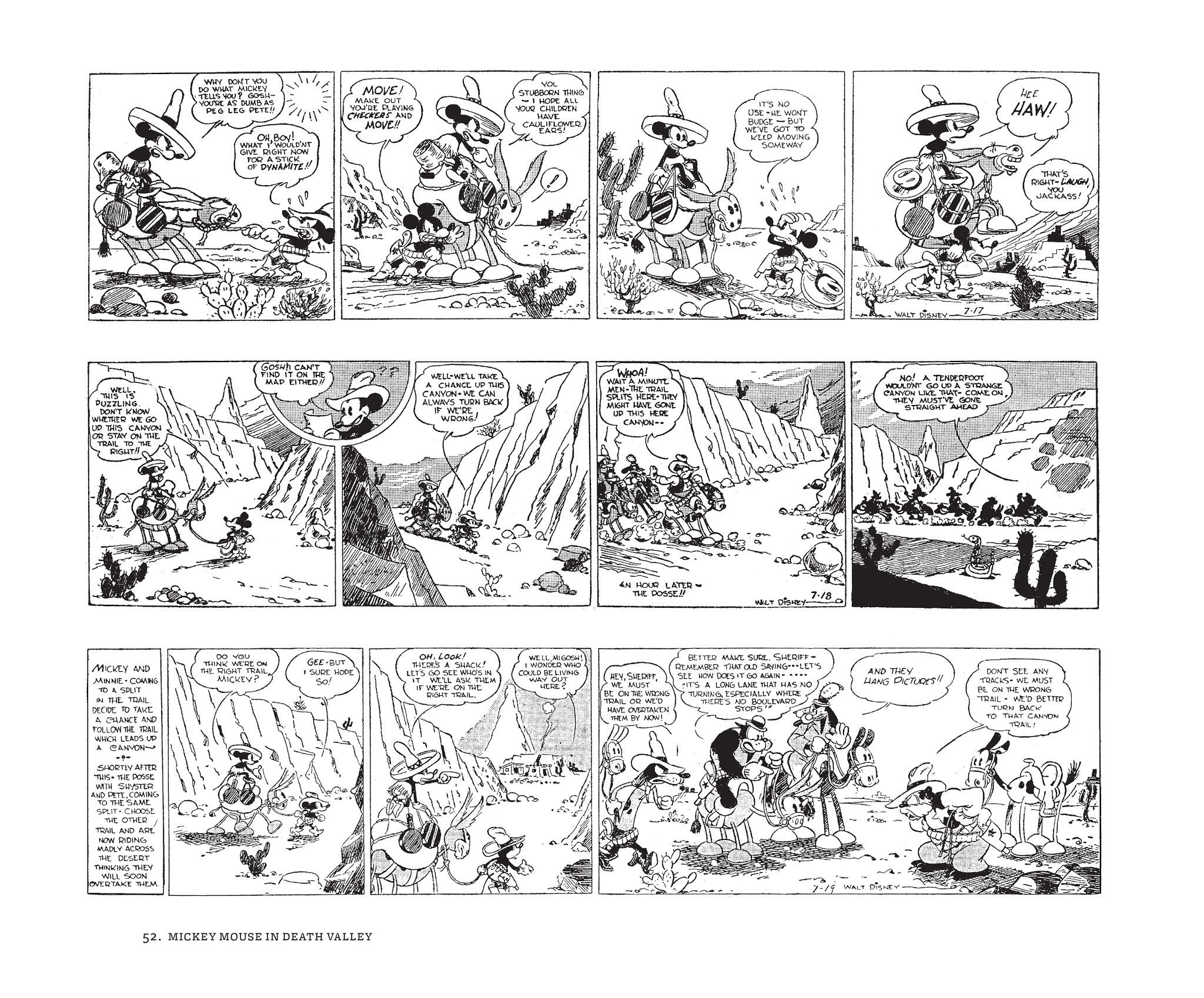 Read online Walt Disney's Mickey Mouse by Floyd Gottfredson comic -  Issue # TPB 1 (Part 1) - 52