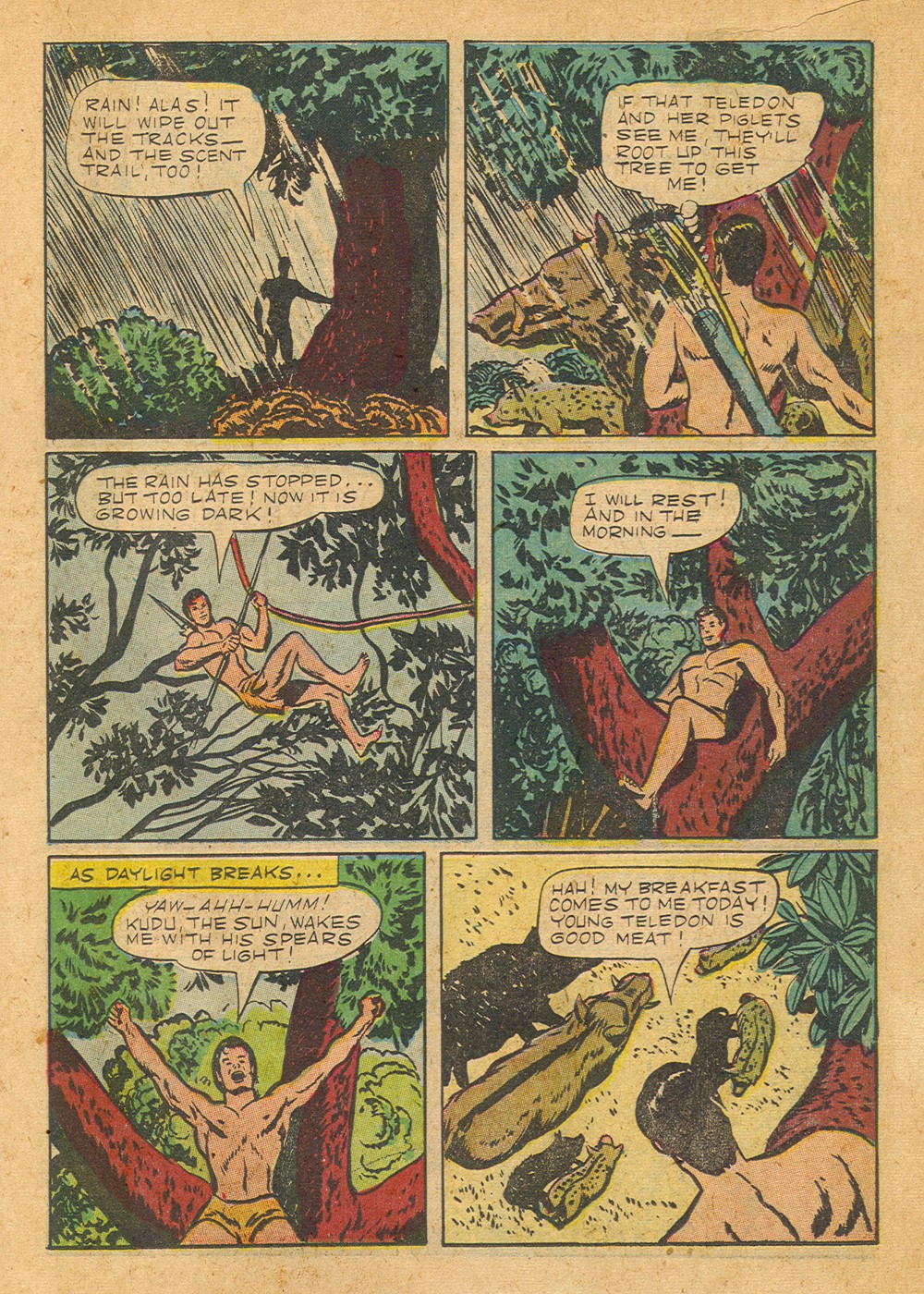 Read online Tarzan (1948) comic -  Issue #24 - 15
