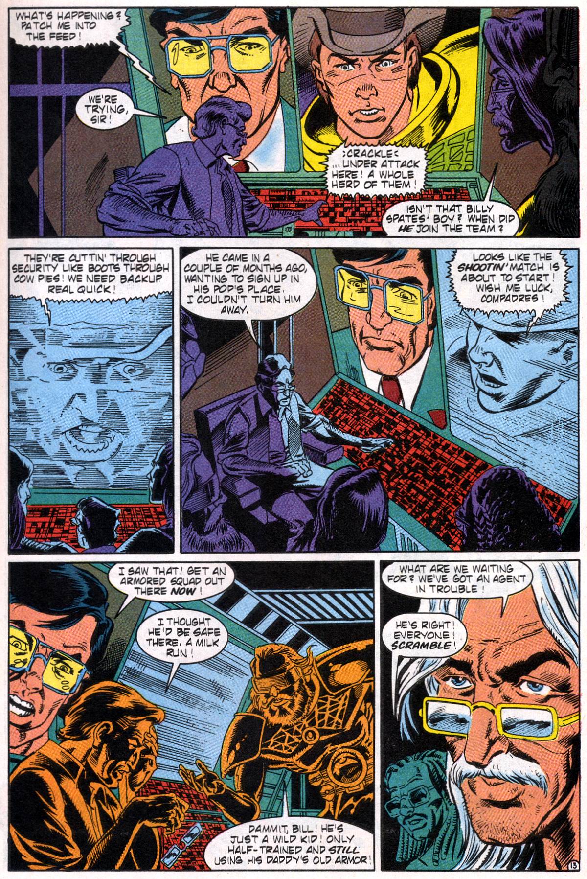 Read online The Web (1991) comic -  Issue # _Annual 1 - 14