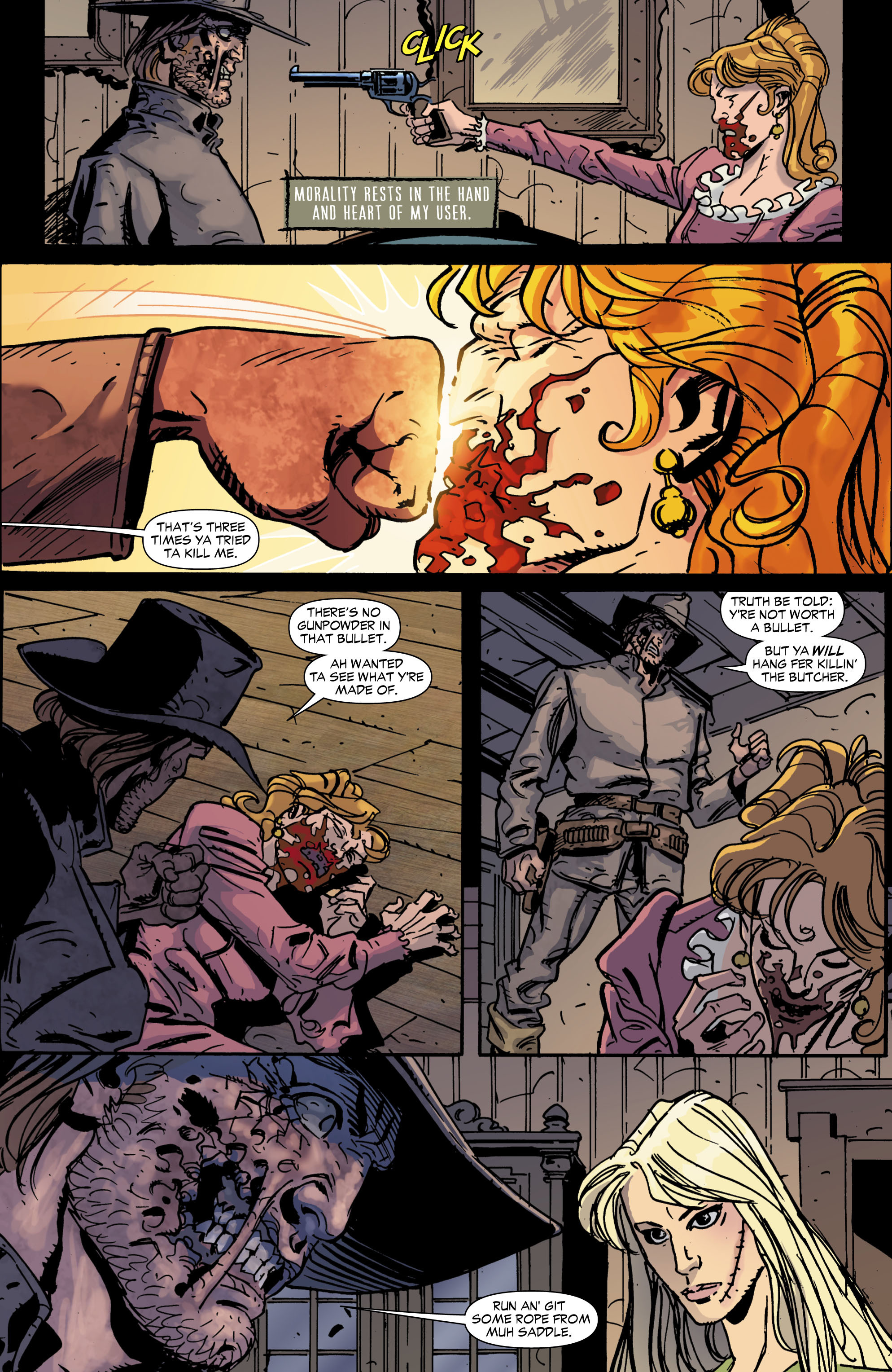 Read online Jonah Hex (2006) comic -  Issue #58 - 22