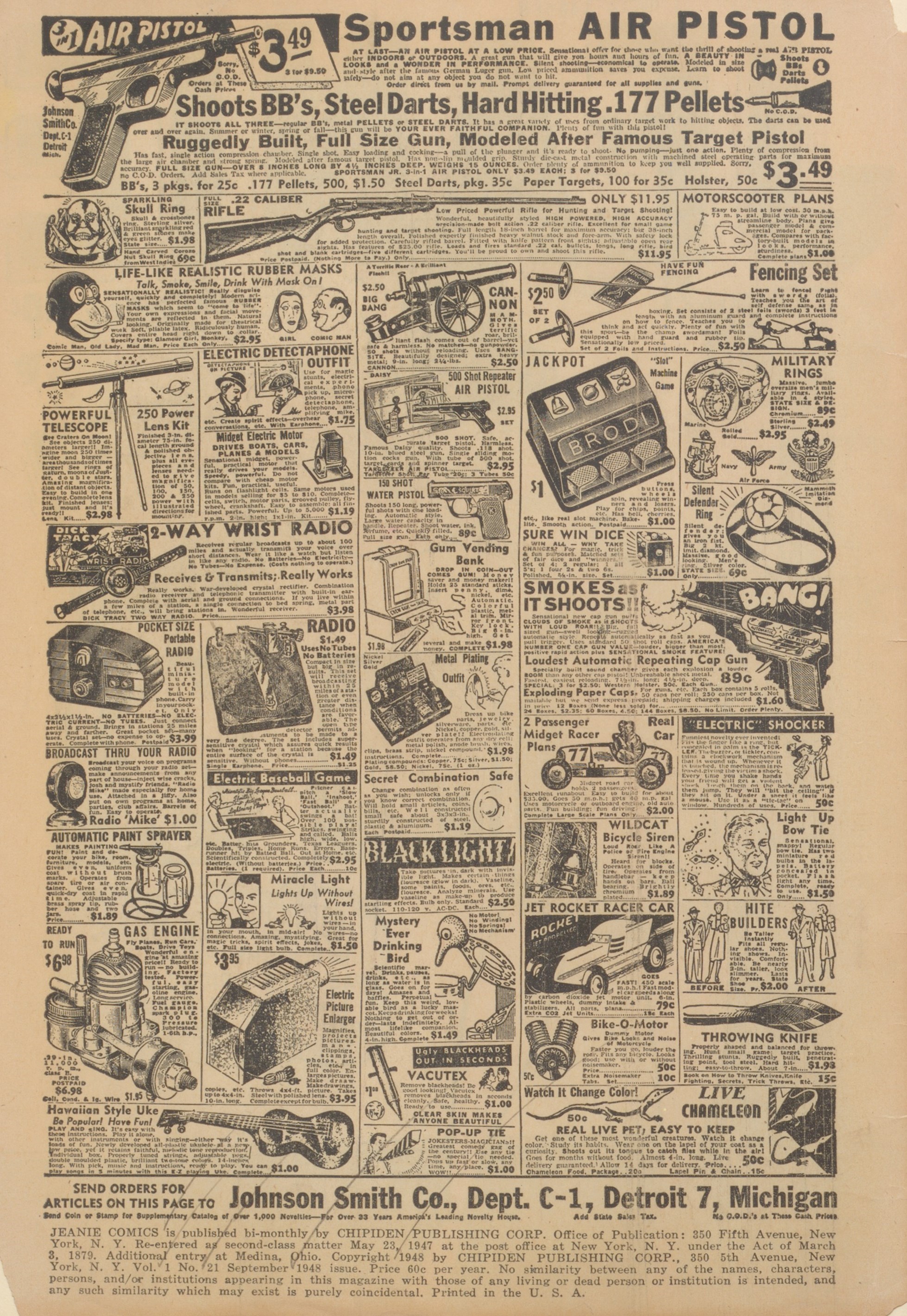 Read online Jeanie Comics comic -  Issue #21 - 2