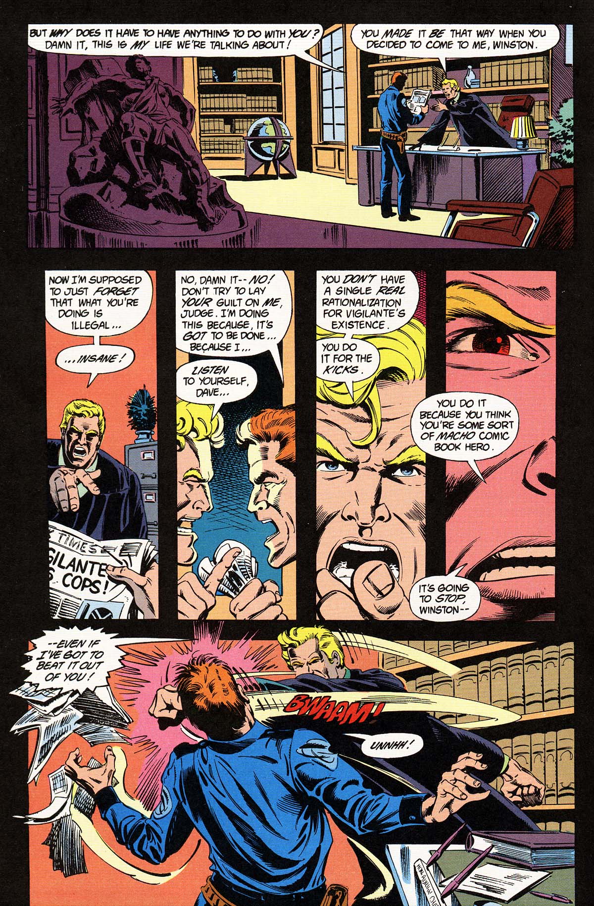 Read online Vigilante (1983) comic -  Issue #32 - 12
