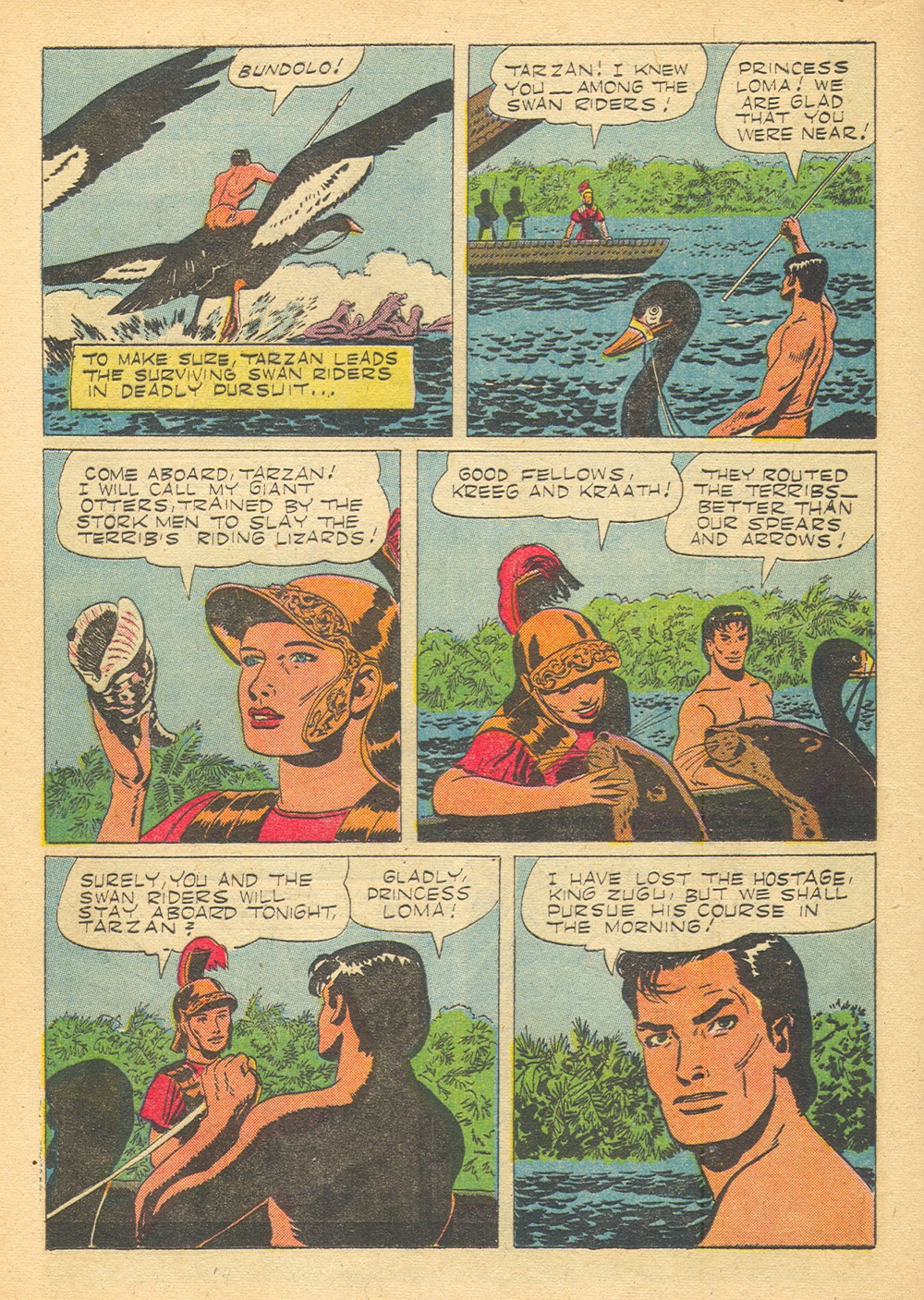 Read online Tarzan (1948) comic -  Issue #70 - 12