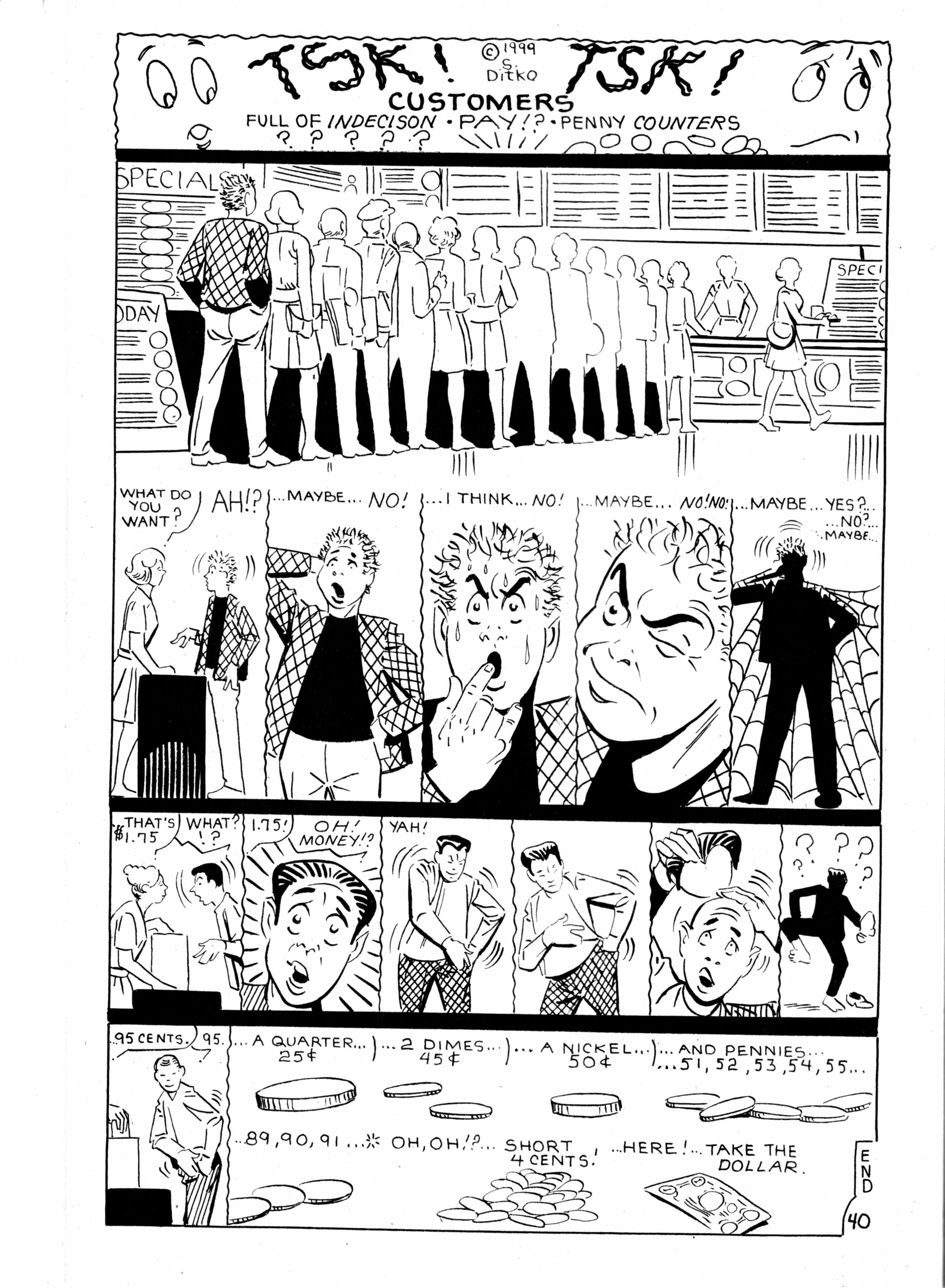 Read online All new Steve Ditko's 160 page package comic -  Issue # TPB (Part 1) - 40