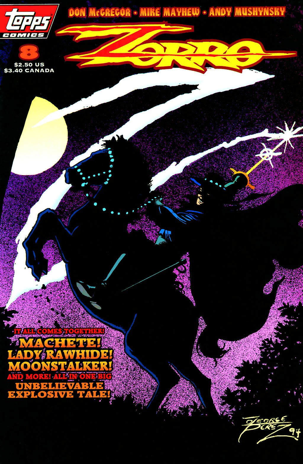 Read online Zorro (1993) comic -  Issue #8 - 1