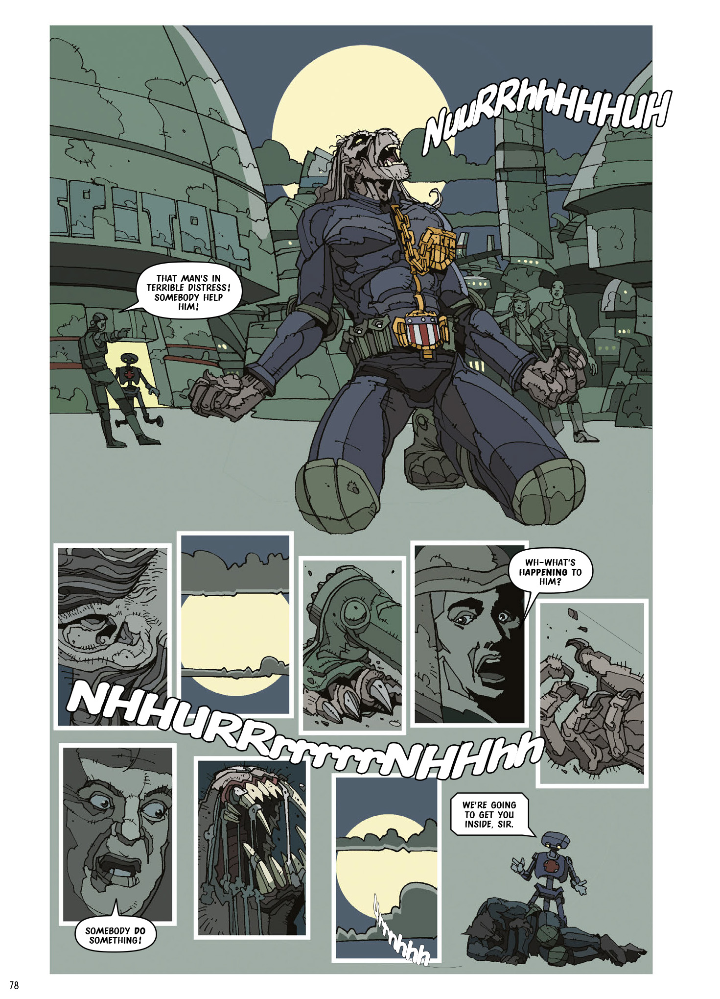 Read online Judge Dredd: The Complete Case Files comic -  Issue # TPB 36 (Part 1) - 80