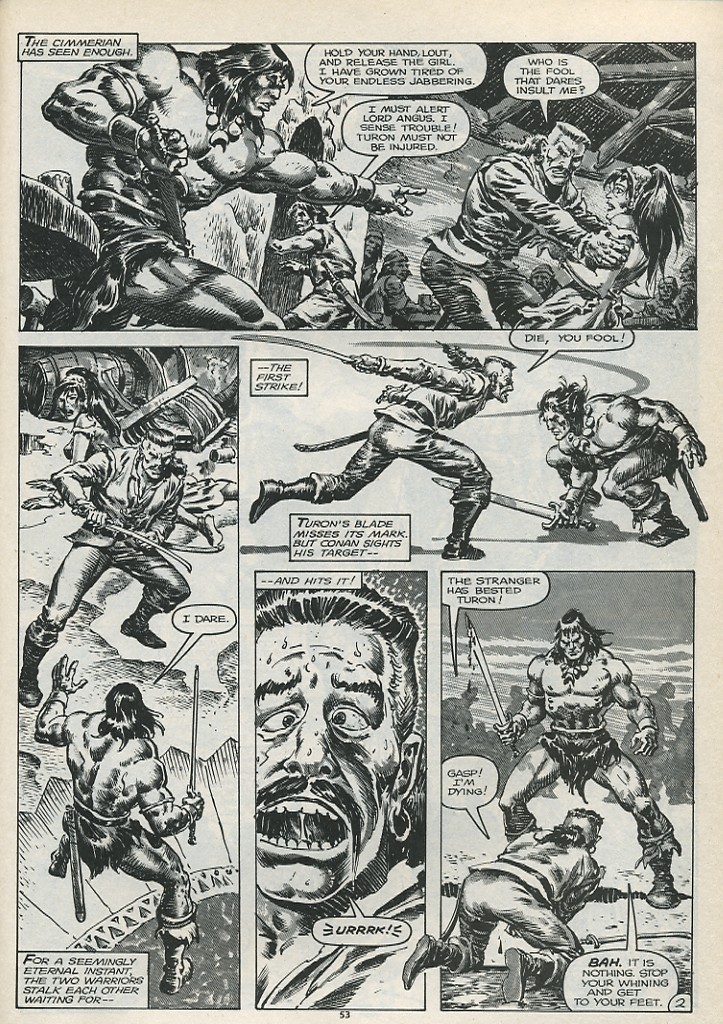 Read online The Savage Sword Of Conan comic -  Issue #179 - 55