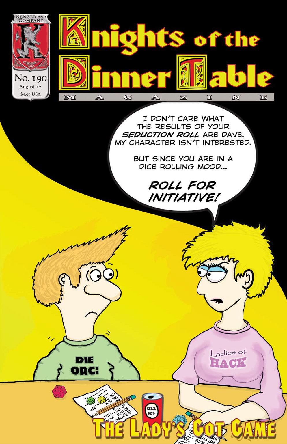 Read online Knights of the Dinner Table comic -  Issue #190 - 1