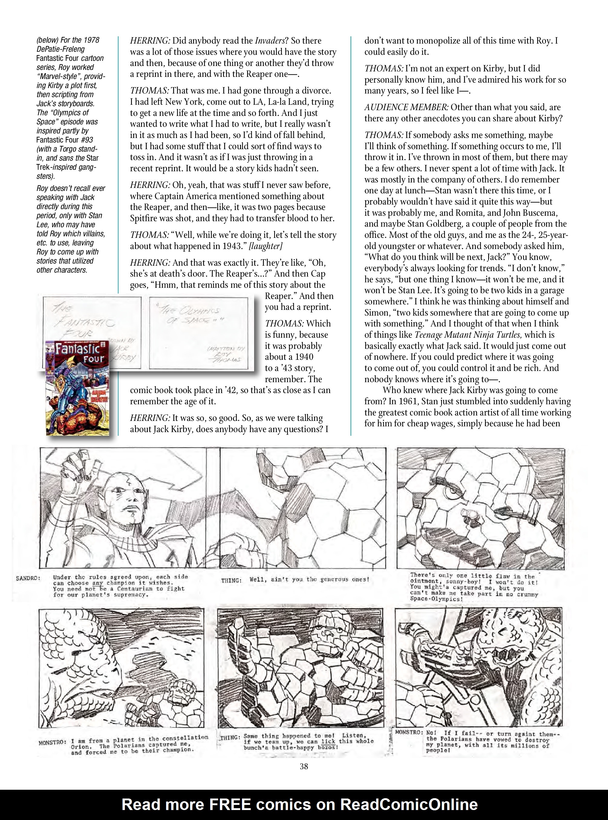 Read online The Jack Kirby Collector comic -  Issue #74 - 40