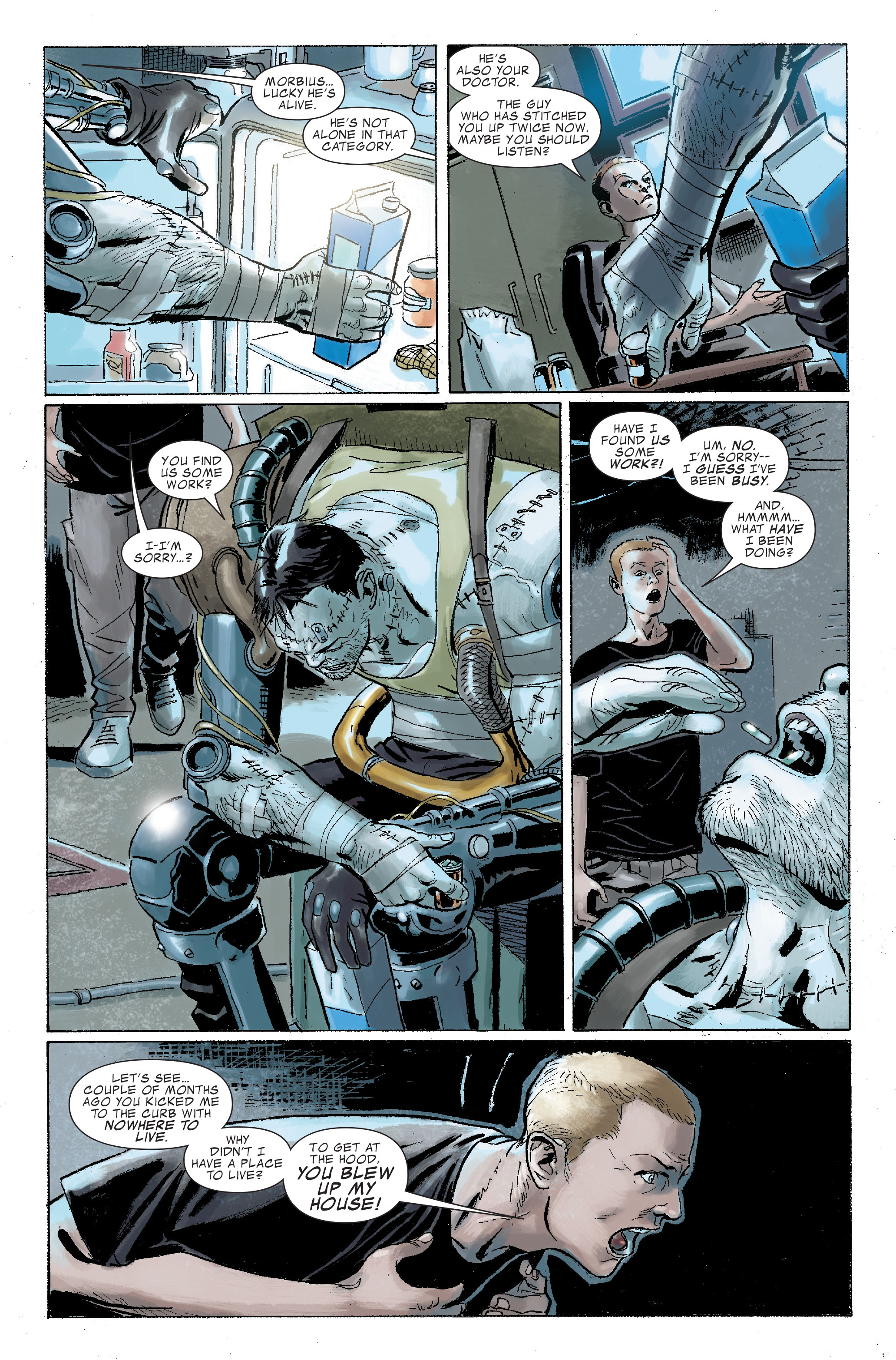 Read online Franken-Castle comic -  Issue #17 - 8