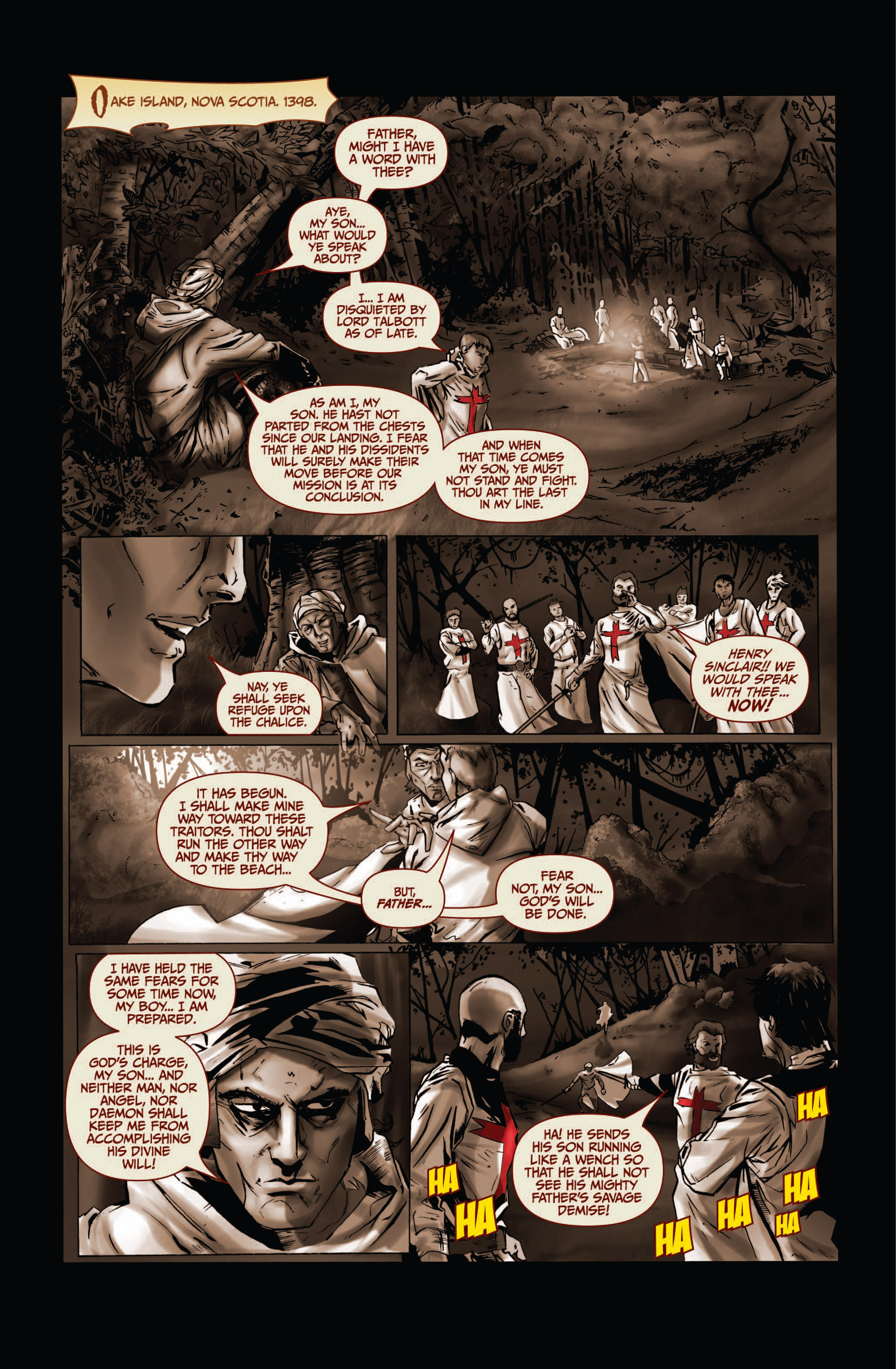 Read online Dead Men Tell No Tales comic -  Issue #4 - 5