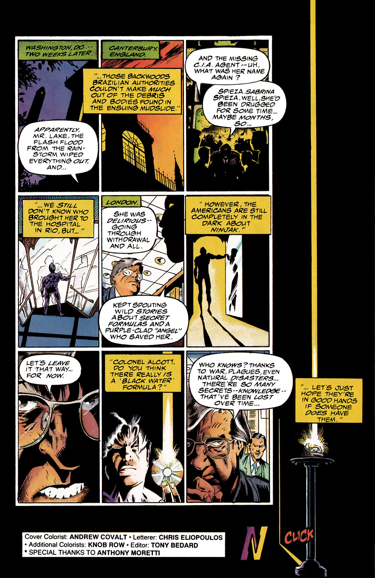 Read online Ninjak (1994) comic -  Issue #2 - 21