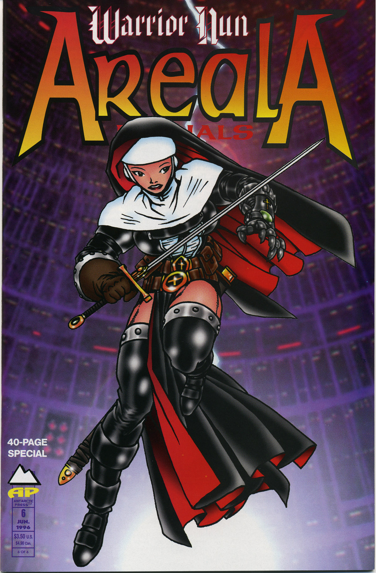 Read online Warrior Nun Areala: Rituals comic -  Issue #6 - 1