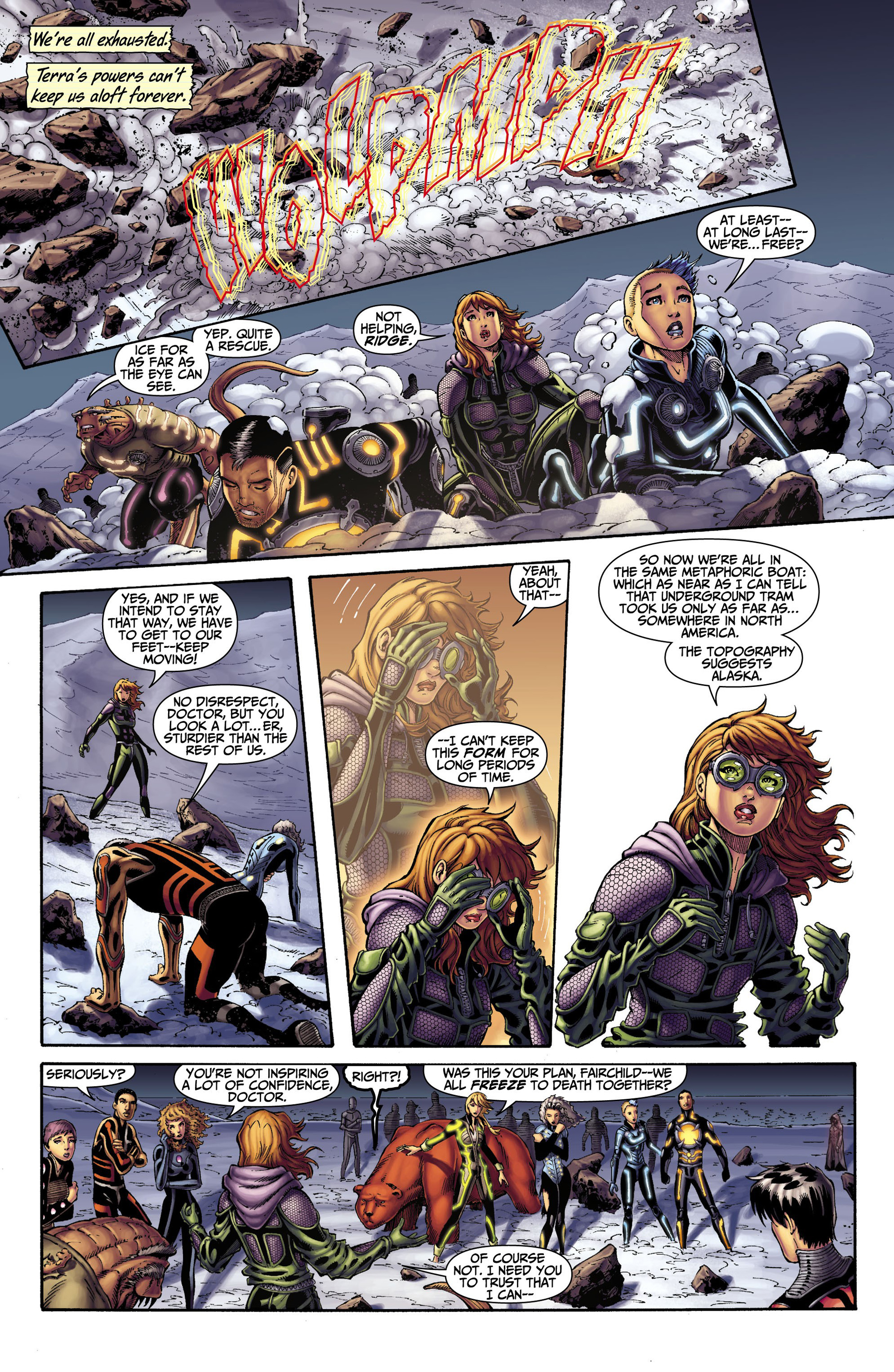 Read online The Ravagers comic -  Issue #1 - 5