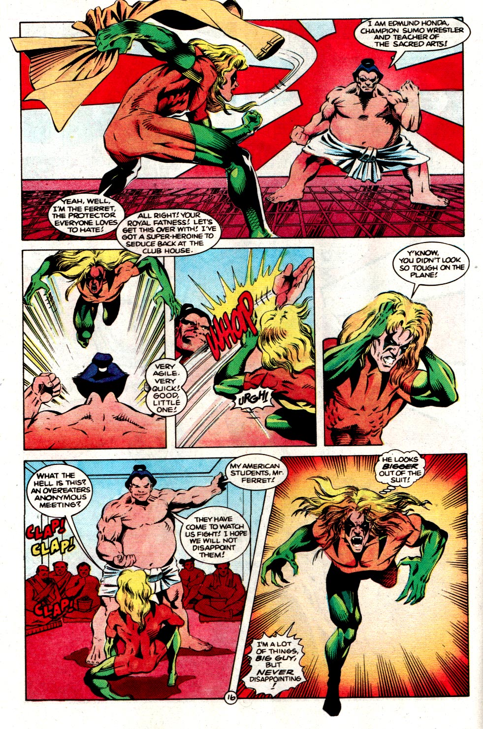 Read online Street Fighter (1994) comic -  Issue #3 - 16