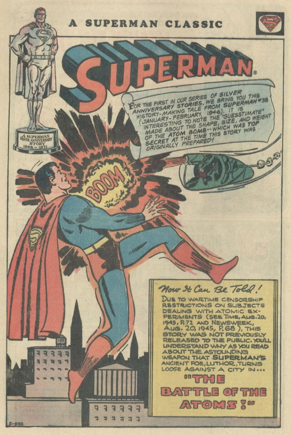 Read online Superman (1939) comic -  Issue #243 - 34