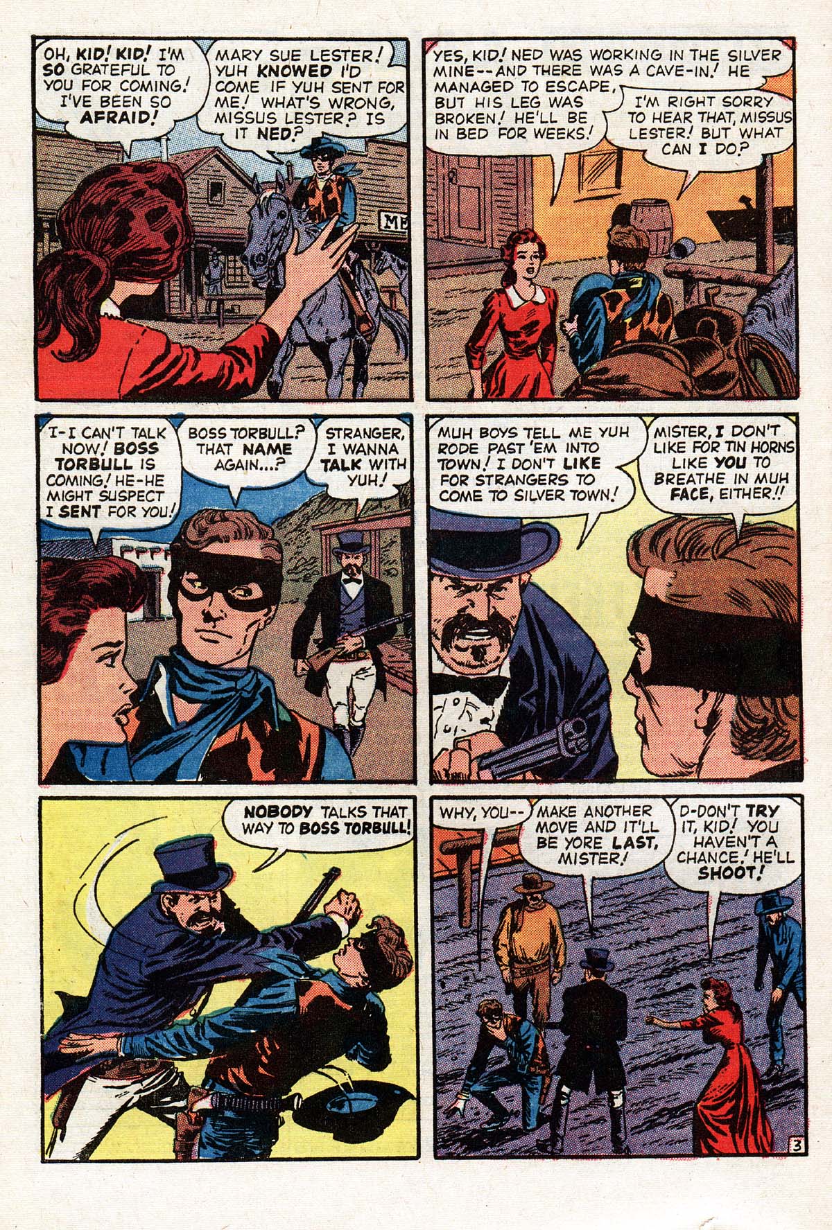 Read online The Mighty Marvel Western comic -  Issue #18 - 19