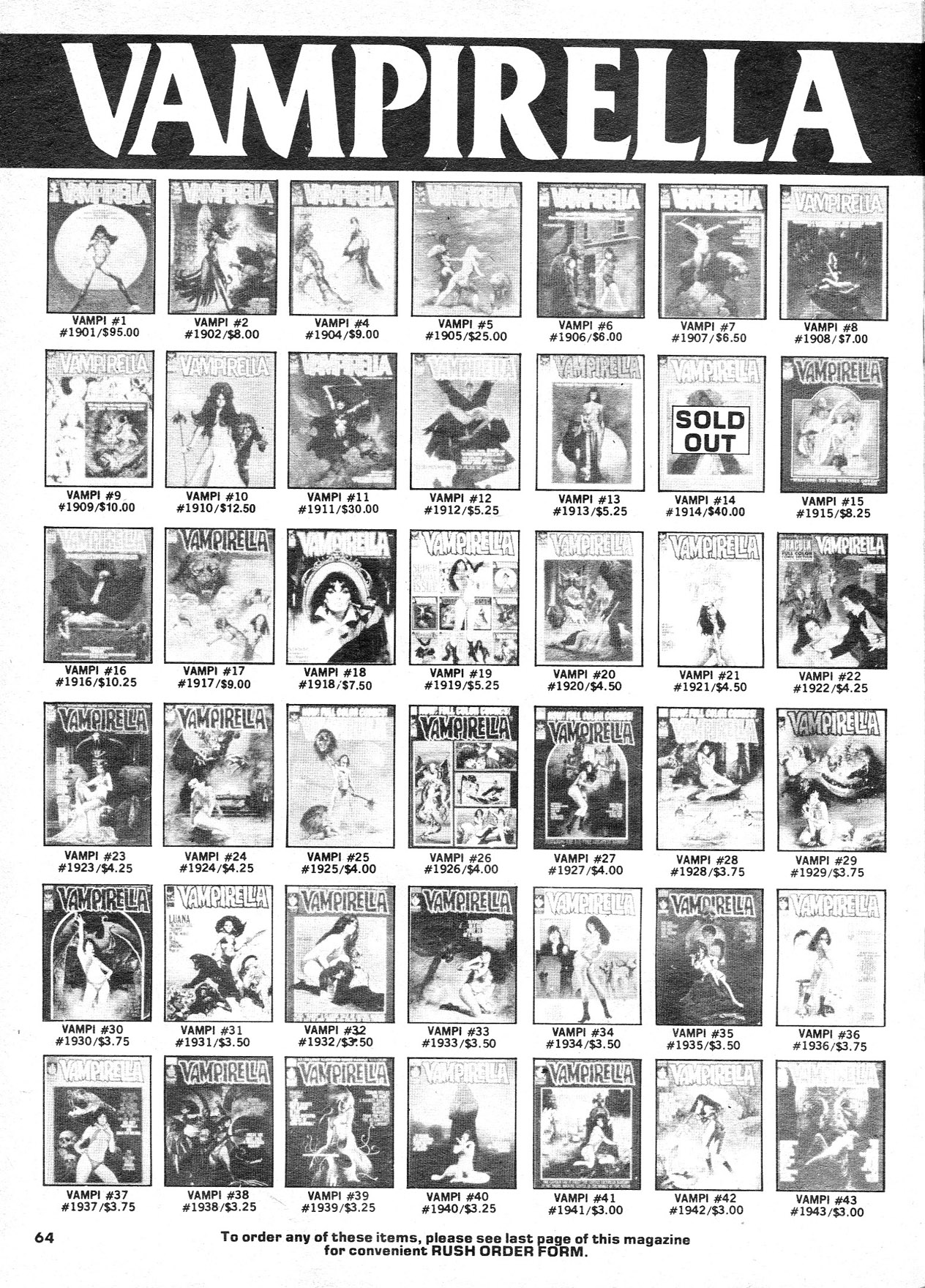 Read online Vampirella (1969) comic -  Issue #80 - 64