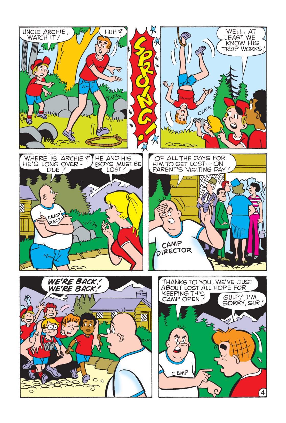 Read online Archie's Camp Tales comic -  Issue # TPB - 72