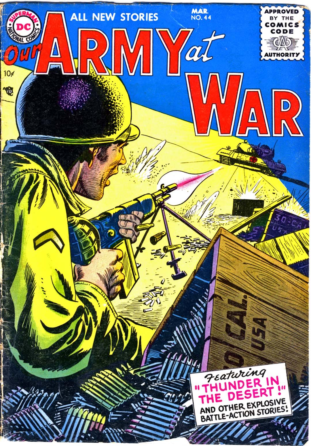 Read online Our Army at War (1952) comic -  Issue #44 - 1