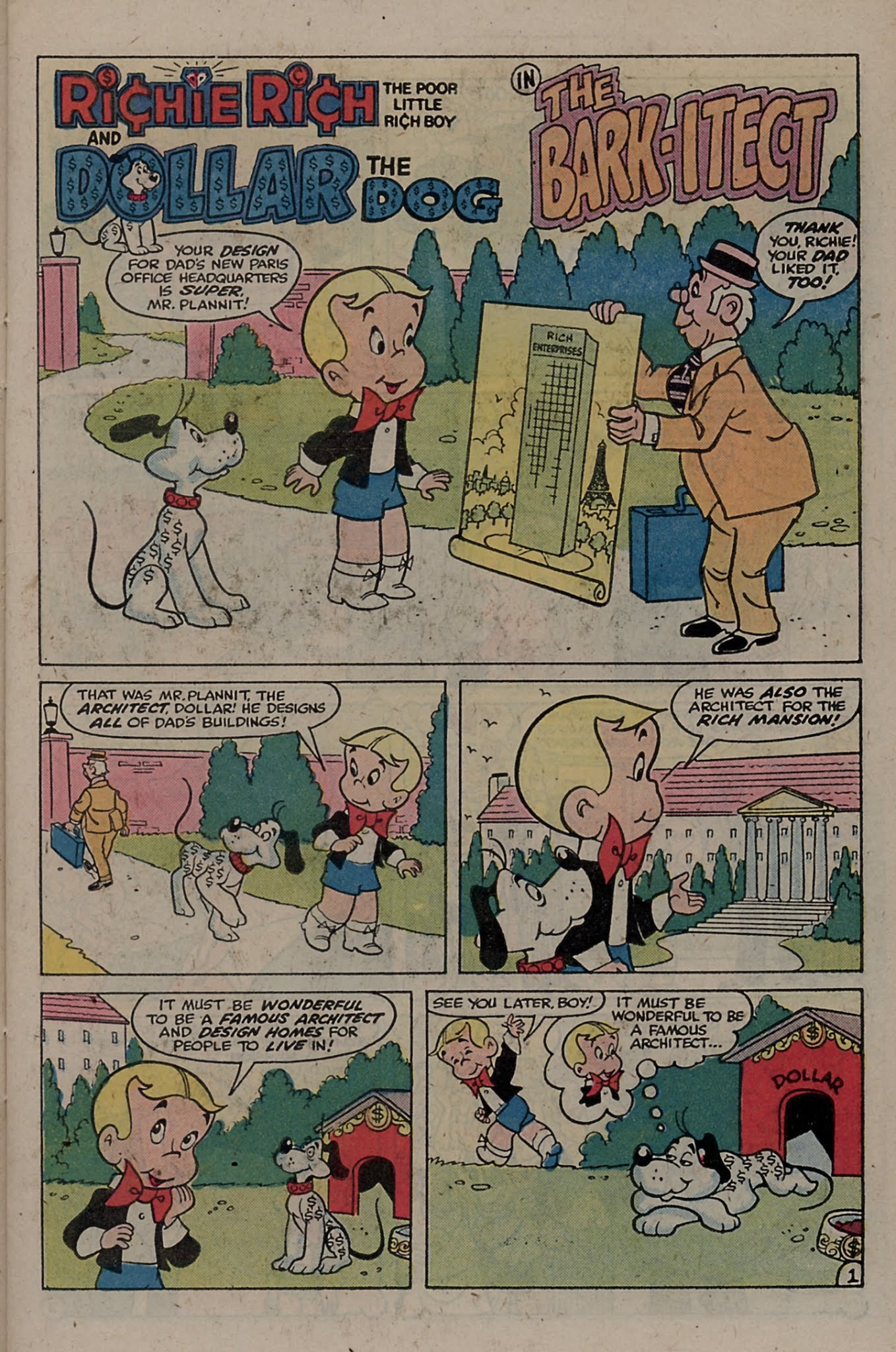 Read online Richie Rich & Dollar the Dog comic -  Issue #5 - 19