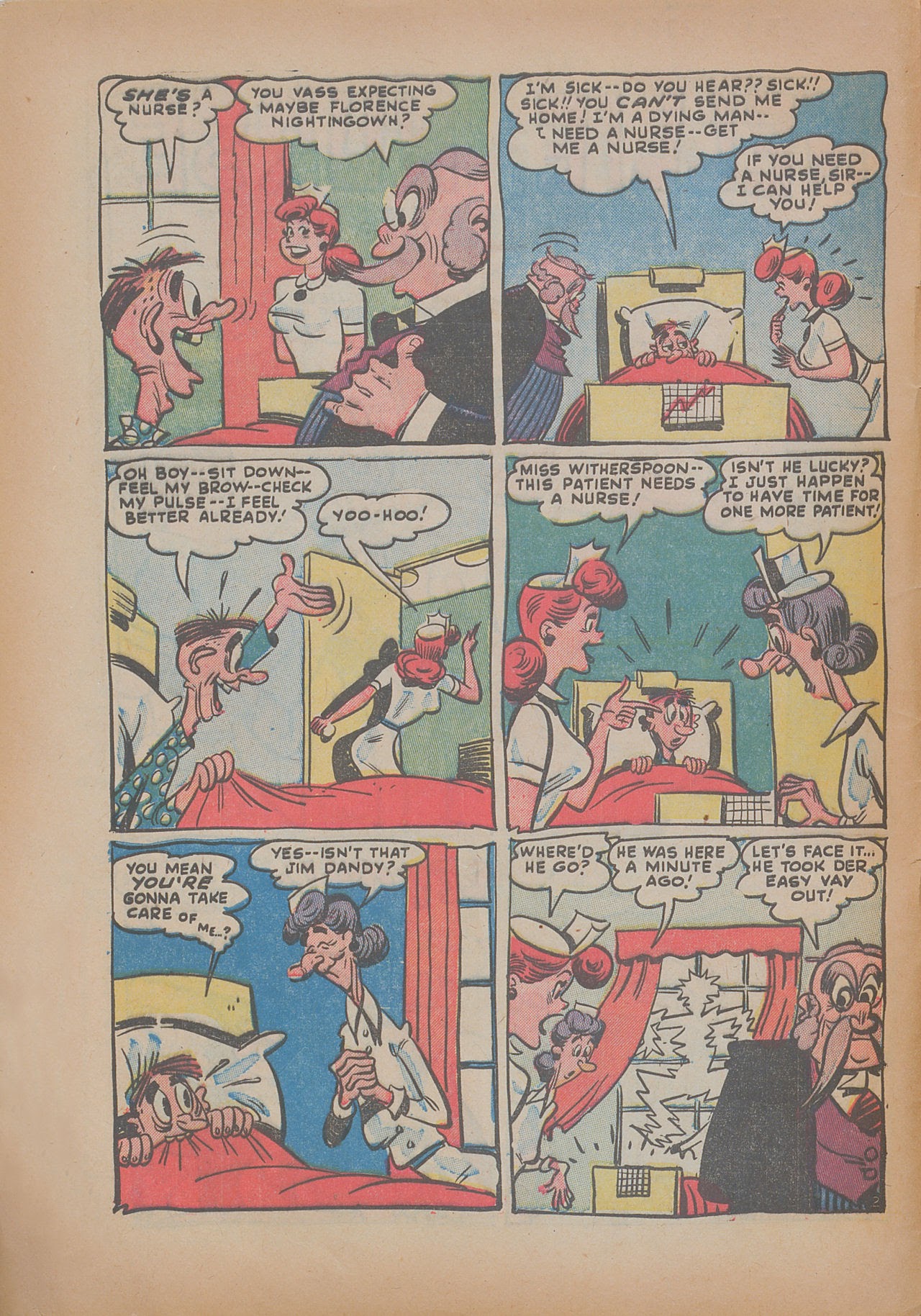 Read online Nellie The Nurse (1945) comic -  Issue #30 - 4