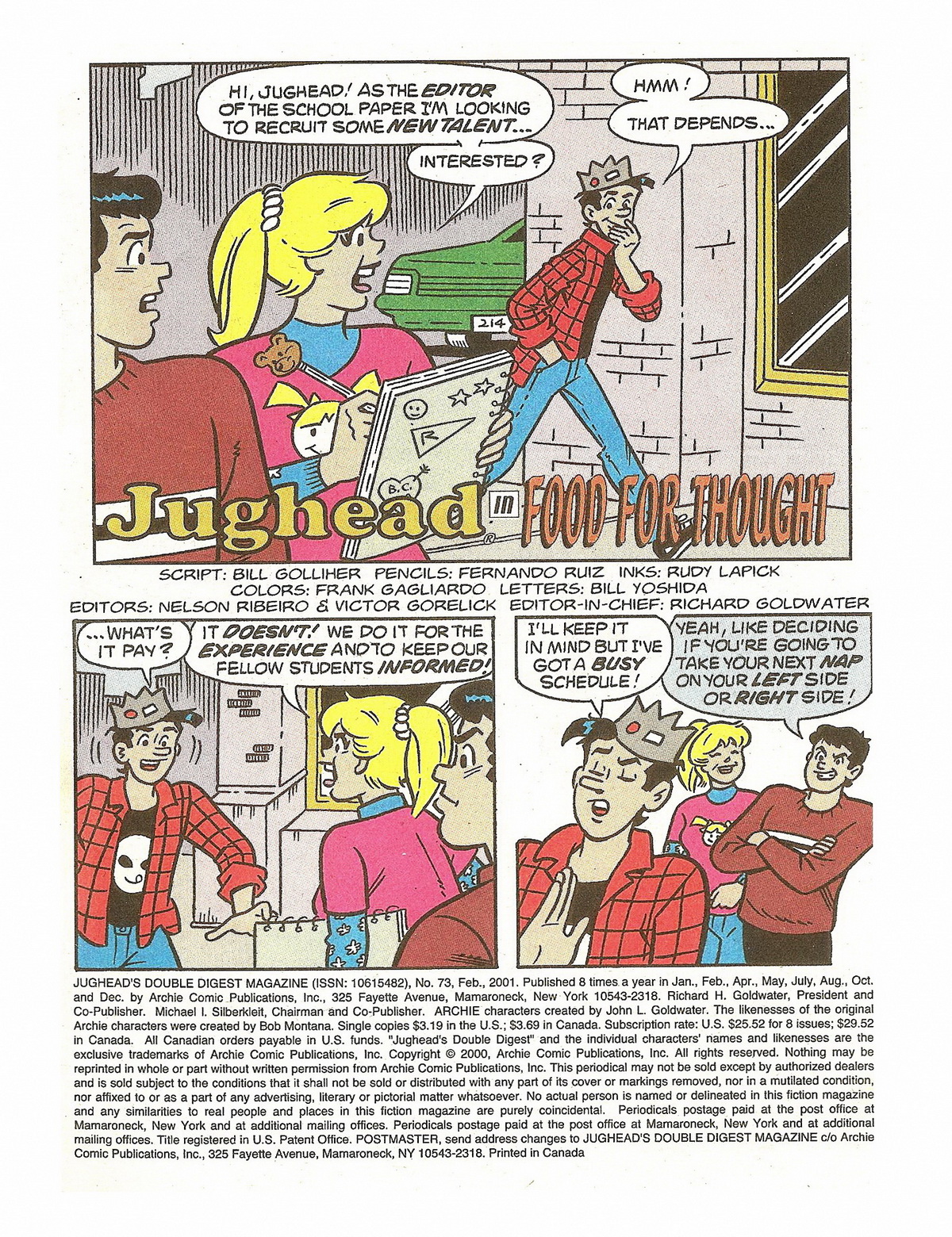 Read online Jughead's Double Digest Magazine comic -  Issue #73 - 3