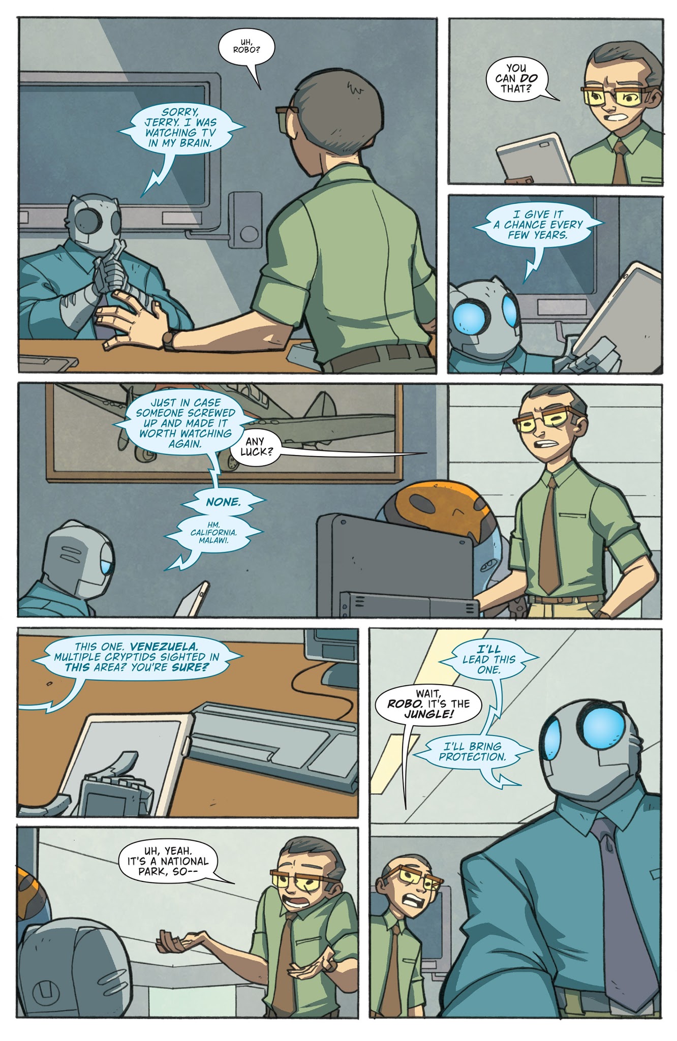 Read online Atomic Robo and the Savage Sword of Dr. Dinosaur comic -  Issue #1 - 3