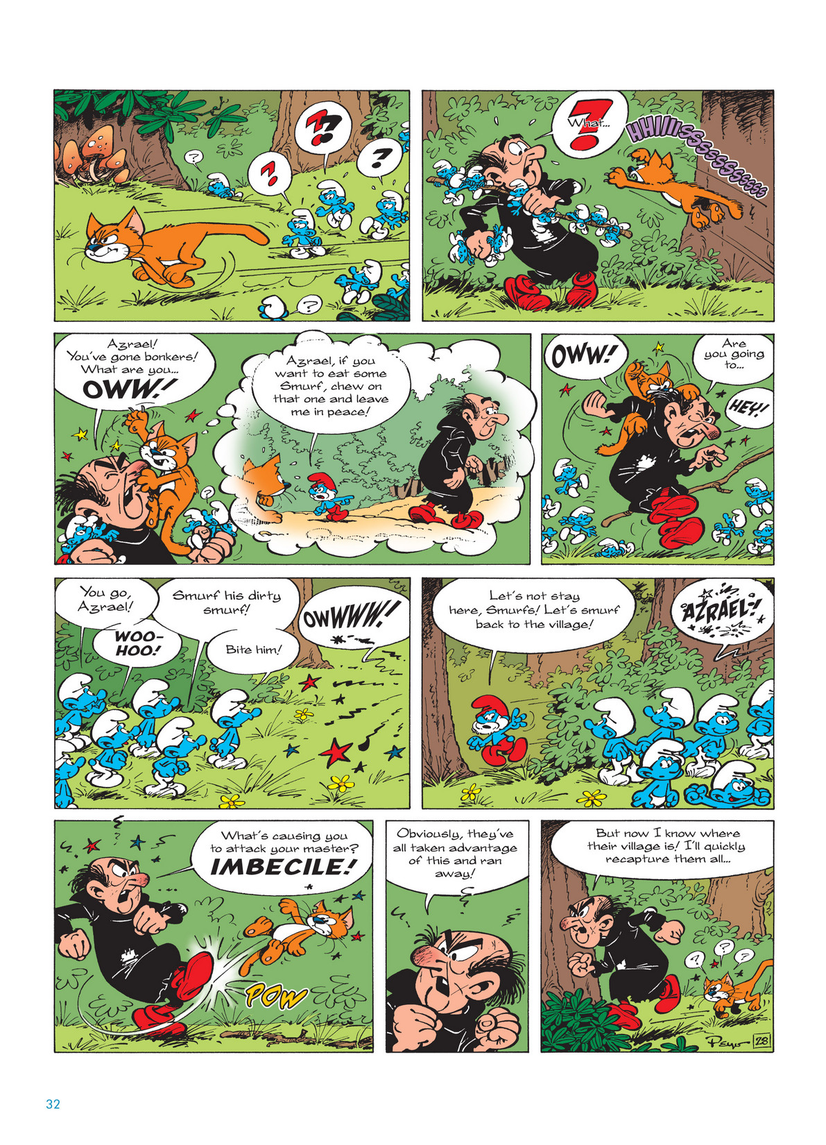 Read online The Smurfs comic -  Issue #12 - 32