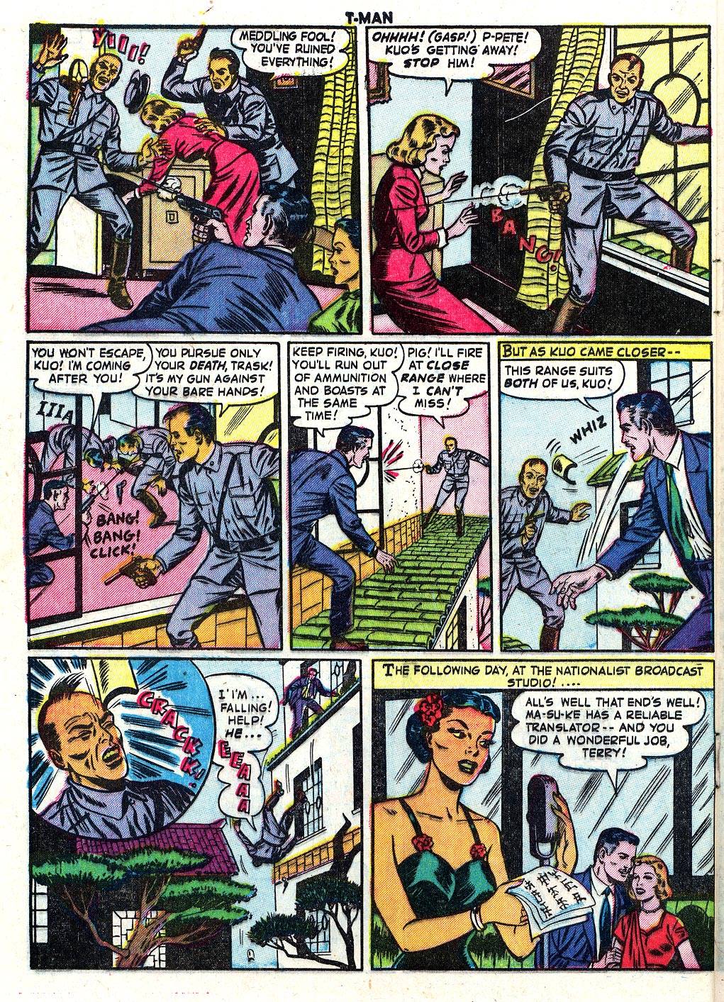 Read online T-Man: World Wide Trouble Shooter comic -  Issue #13 - 24