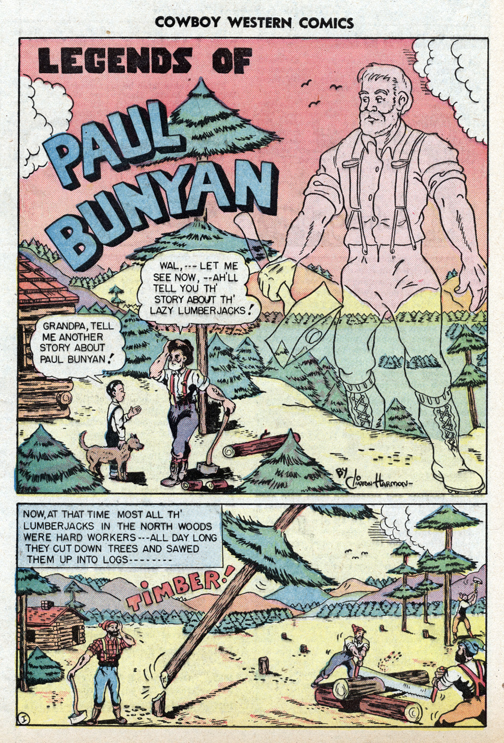 Read online Cowboy Western Comics (1948) comic -  Issue #22 - 20