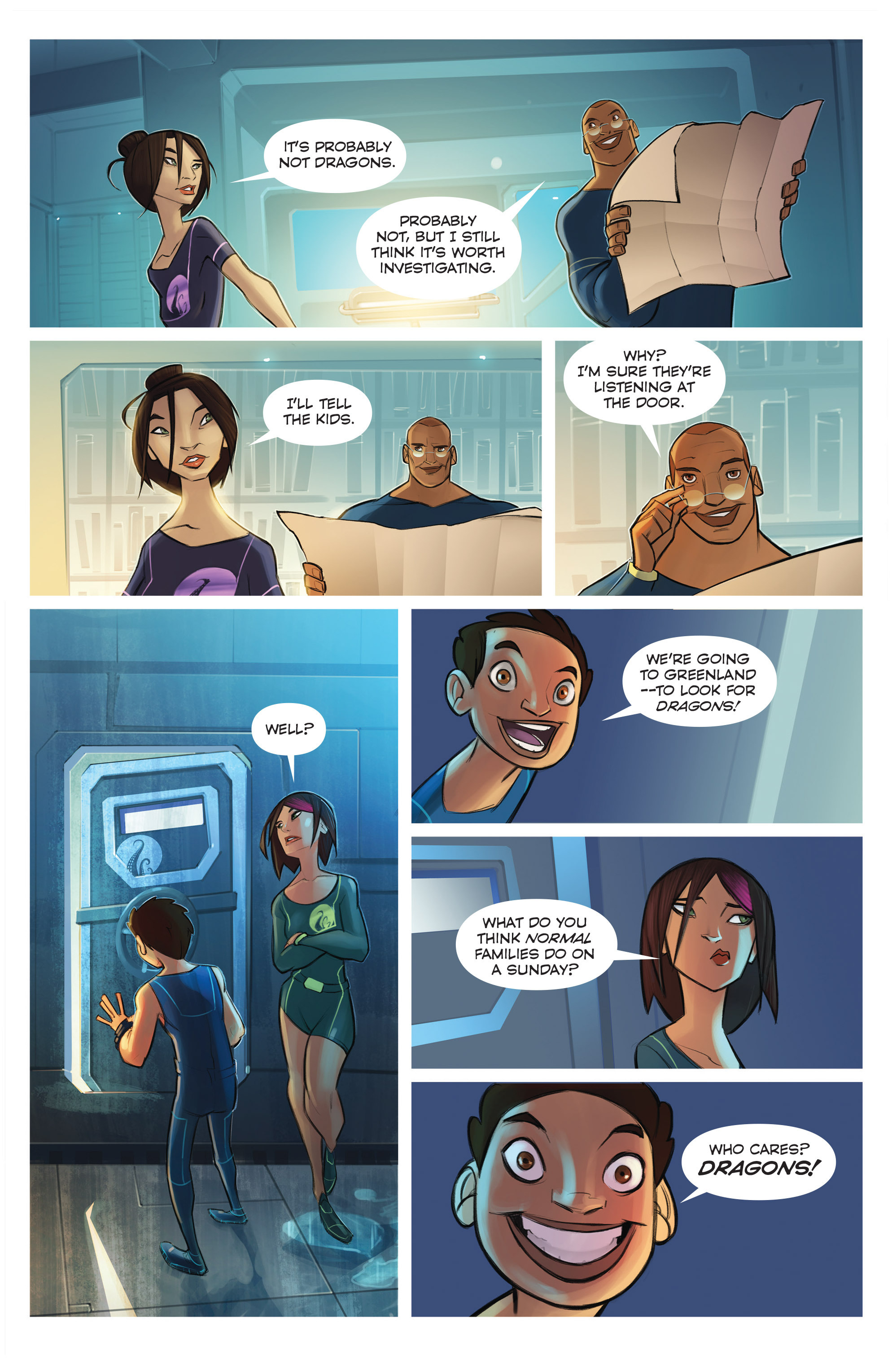 Read online The Deep comic -  Issue #1 - 15