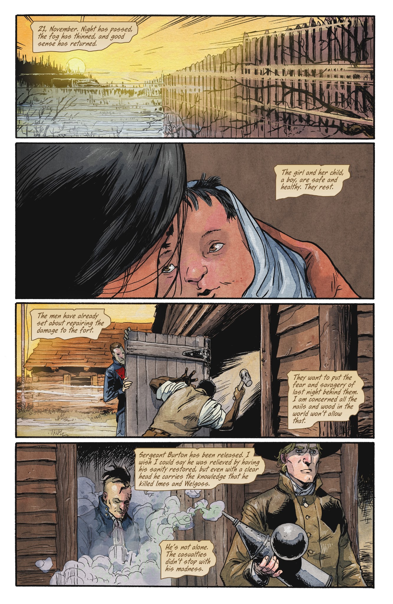 Read online Manifest Destiny comic -  Issue #30 - 11