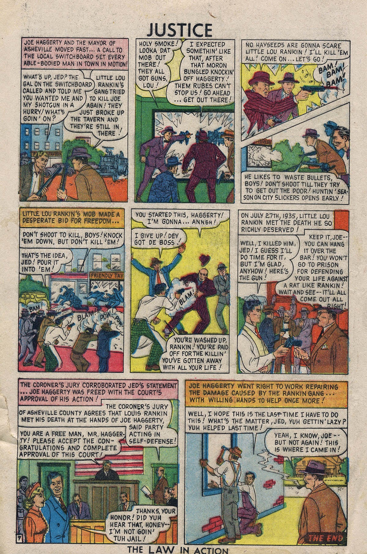 Read online Justice Comics (1948) comic -  Issue #12 - 18