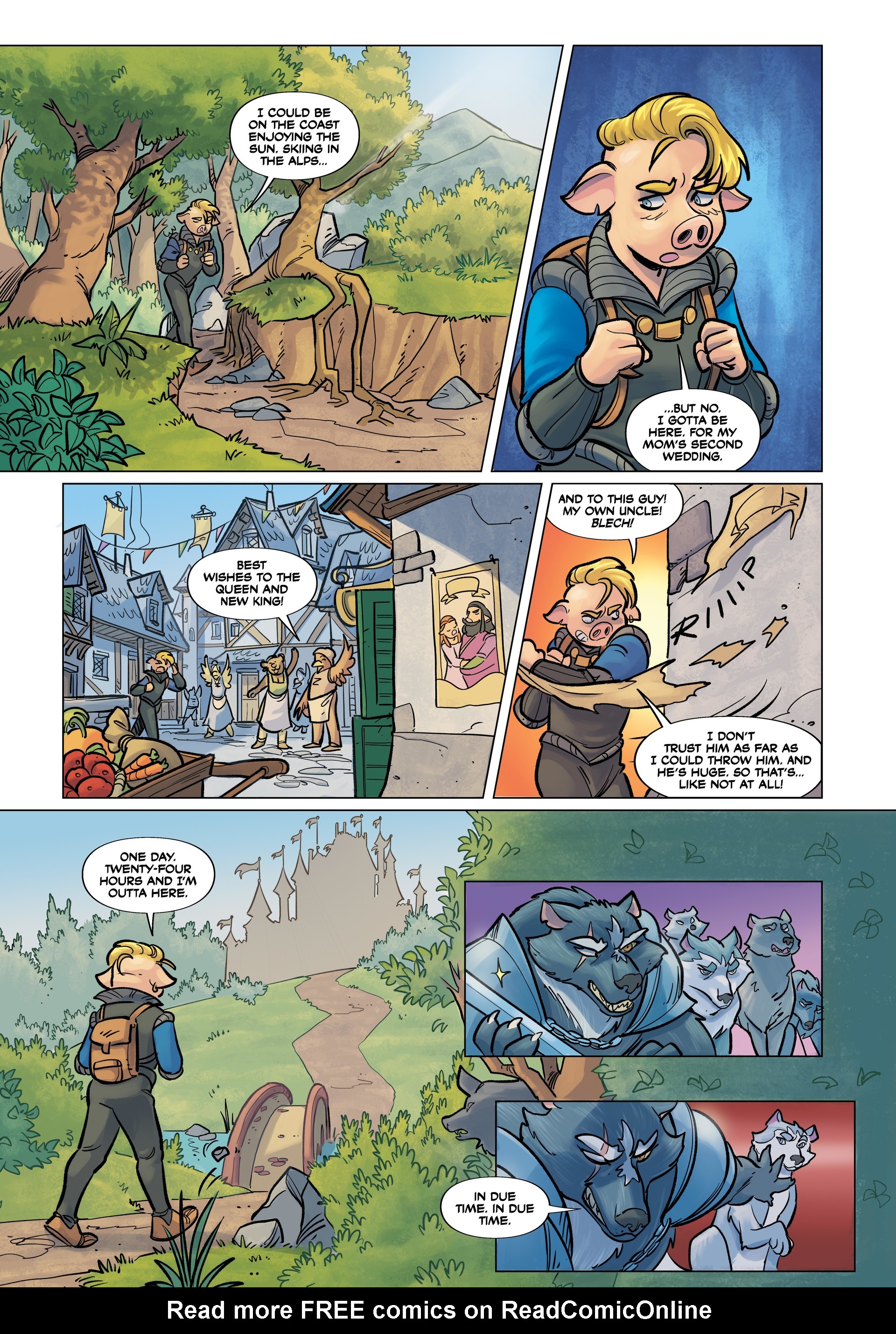 Read online Ham-let: A Shakespearean Mash-up comic -  Issue # Full - 9
