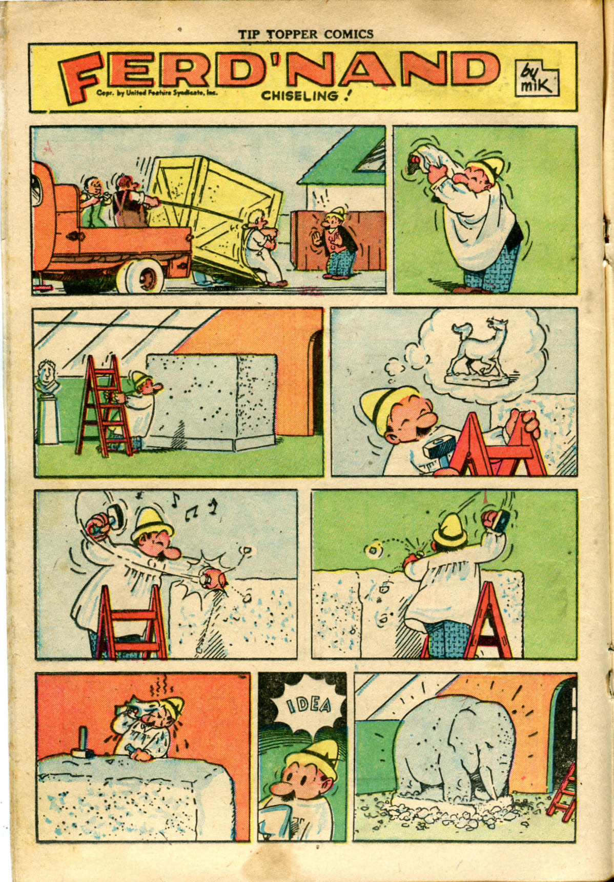 Read online Tip Topper Comics comic -  Issue #10 - 16