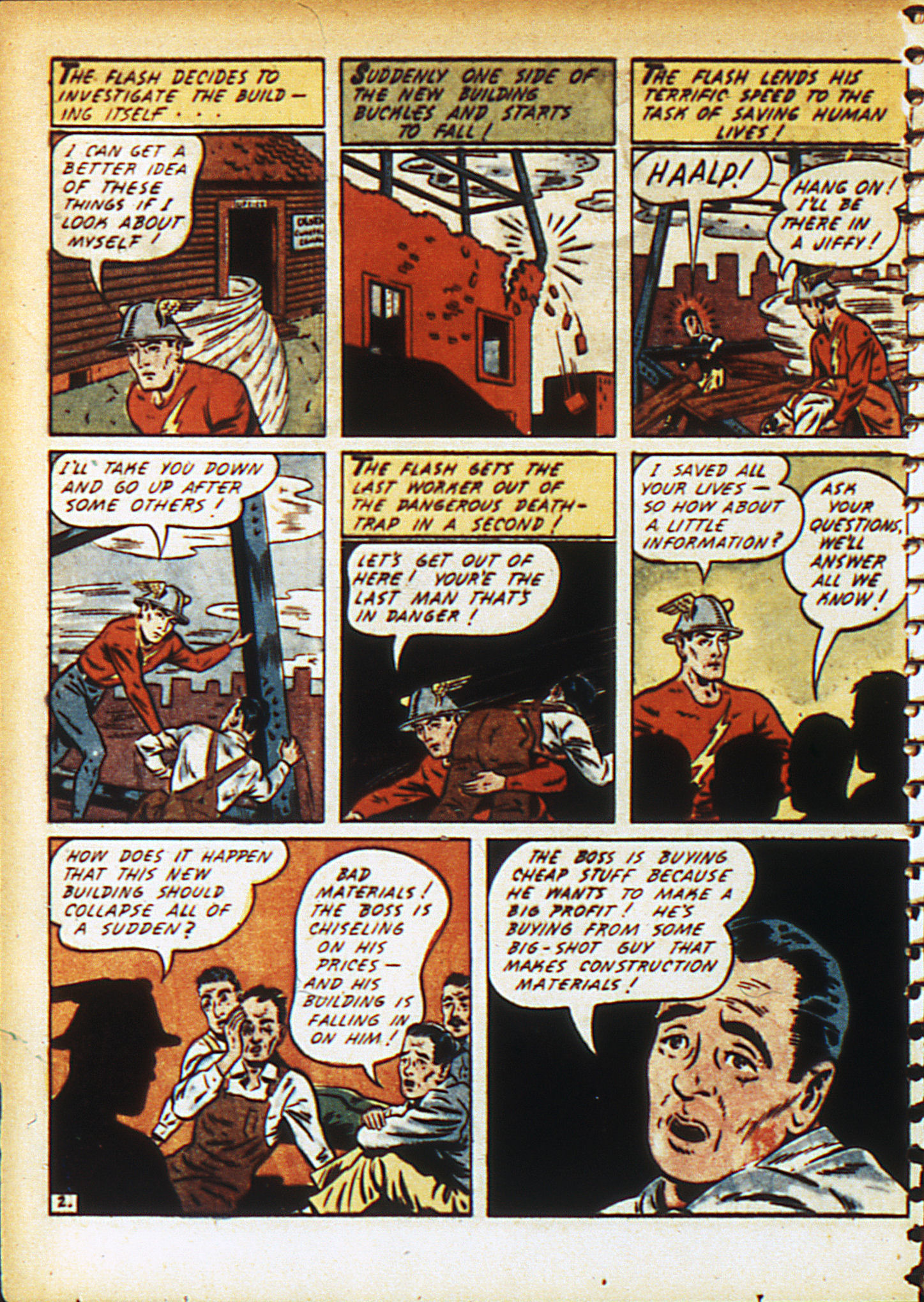 Read online Flash Comics comic -  Issue #8 - 4