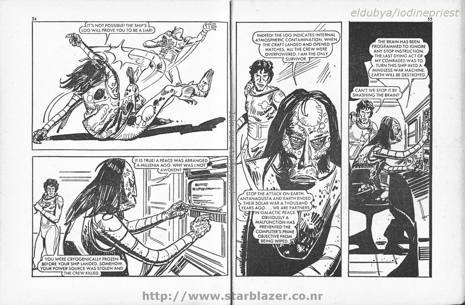 Read online Starblazer comic -  Issue #44 - 29