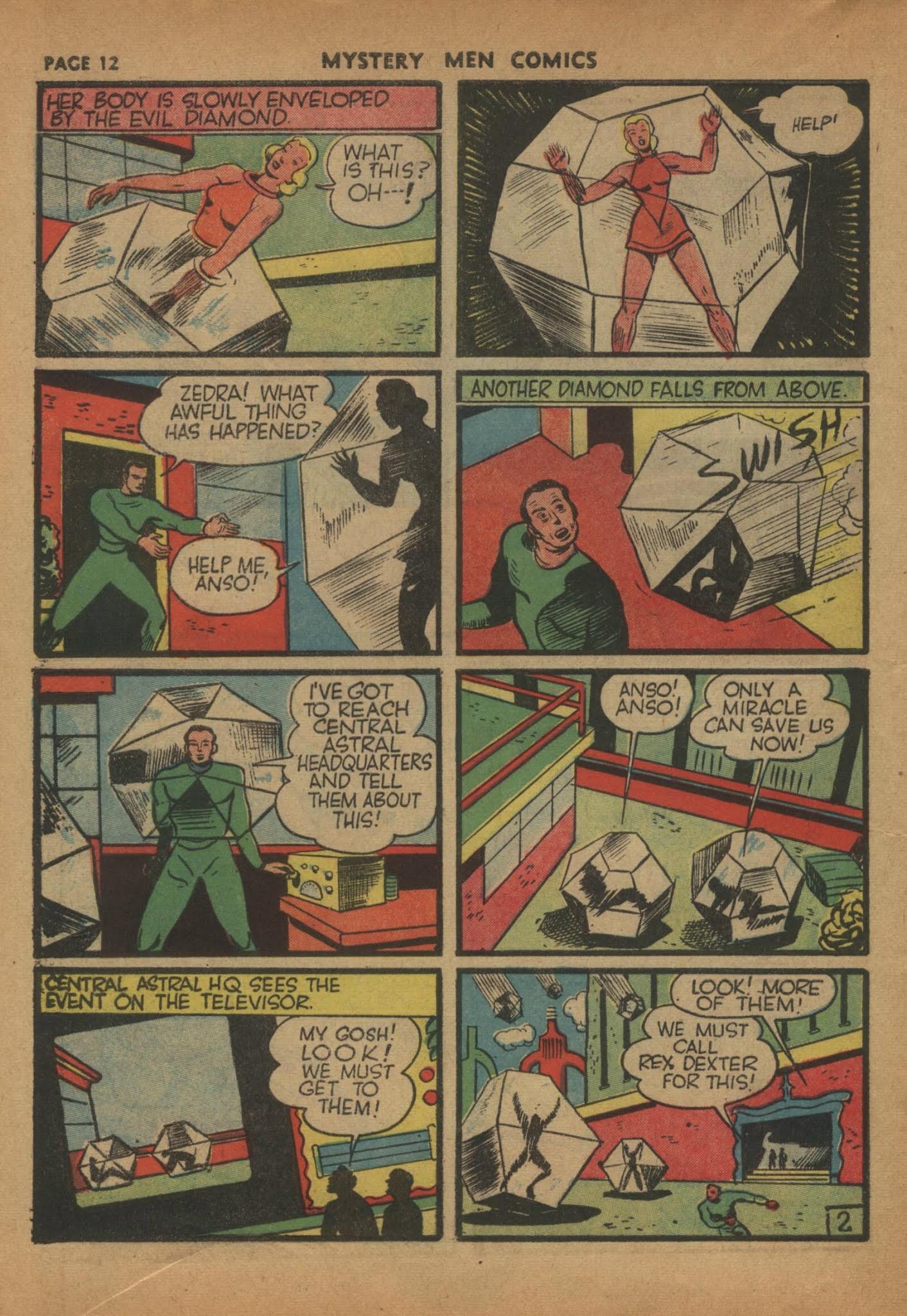 Read online Mystery Men Comics comic -  Issue #16 - 14