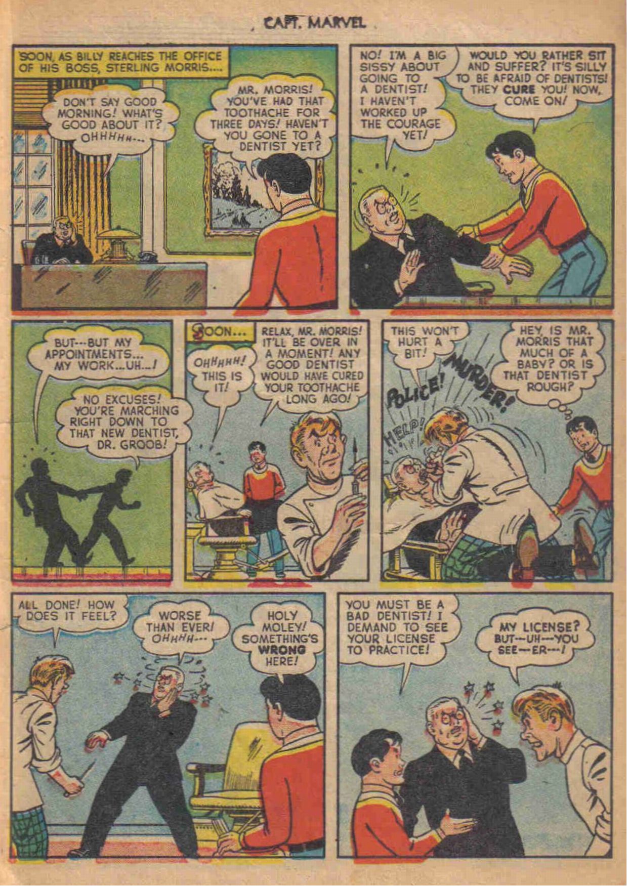 Read online Captain Marvel Adventures comic -  Issue #123 - 20