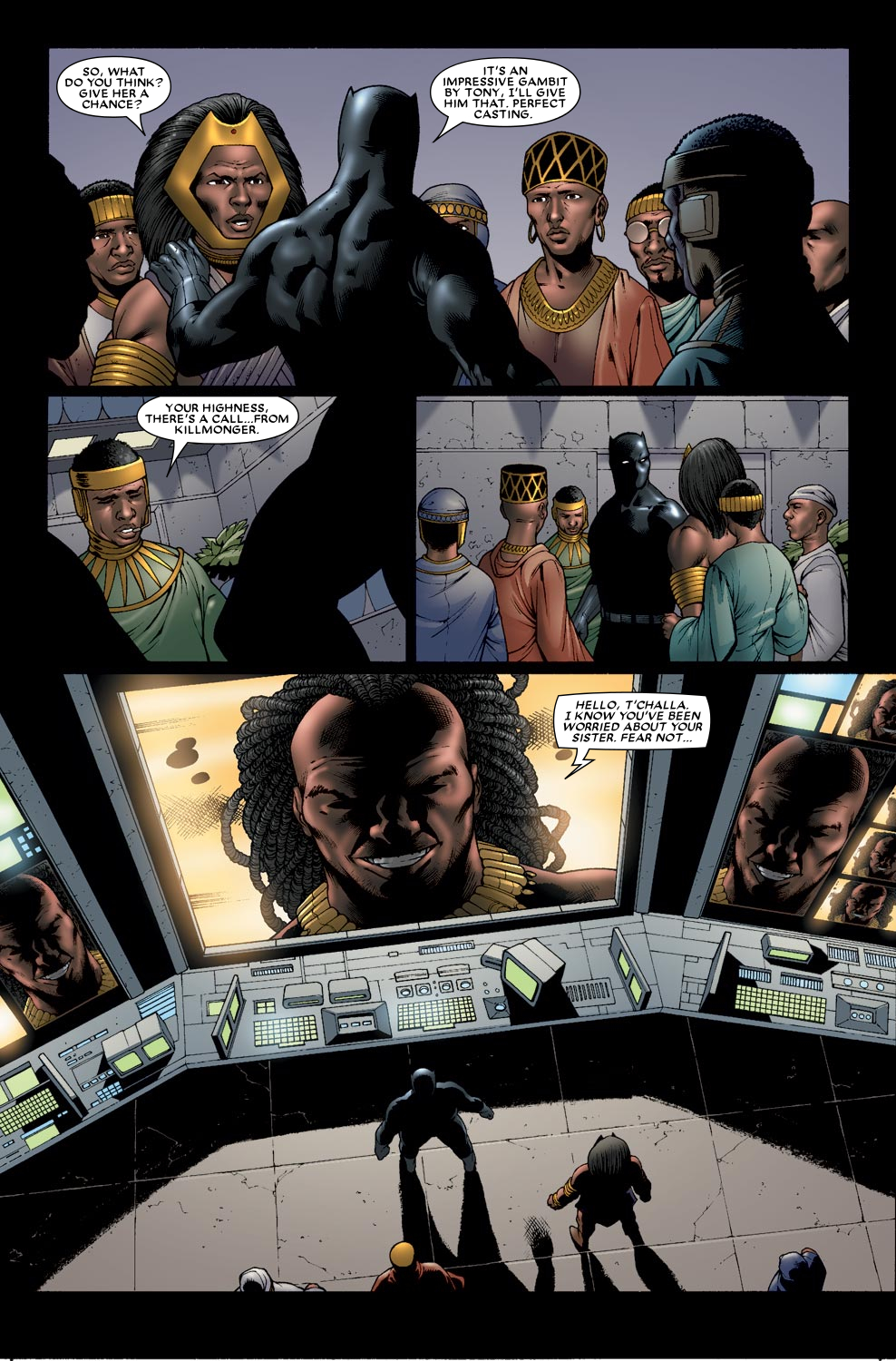Read online Black Panther (2005) comic -  Issue #35 - 23